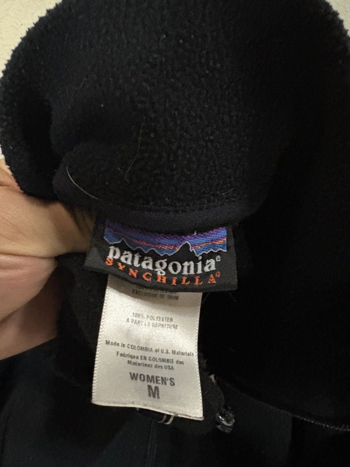 Patagonia Womens Patagonia Synchilla Fleece Jacket Black Size Medium Size M / US 6-8 / IT 42-44 - 4 Thumbnail