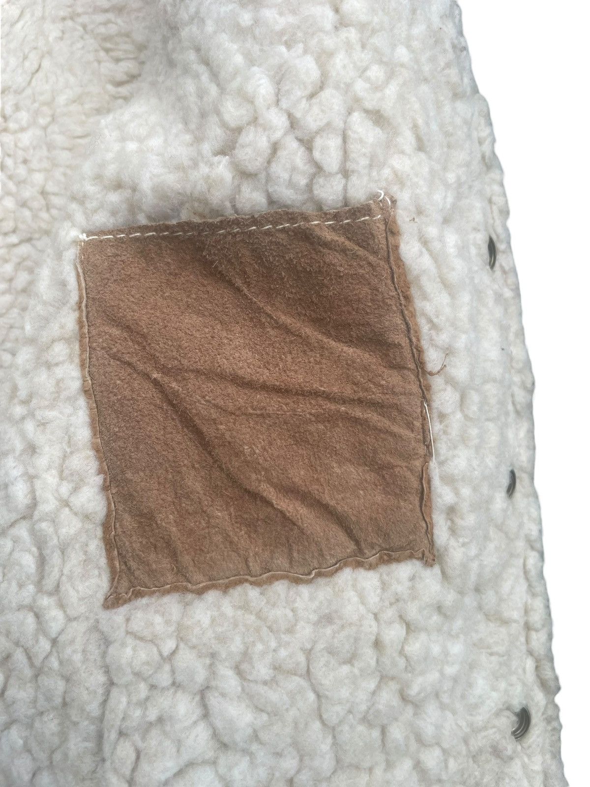 Vintage Vintage Genuine Leather Sherpa Vest Size US XS / EU 42 / 0 - 8 Thumbnail