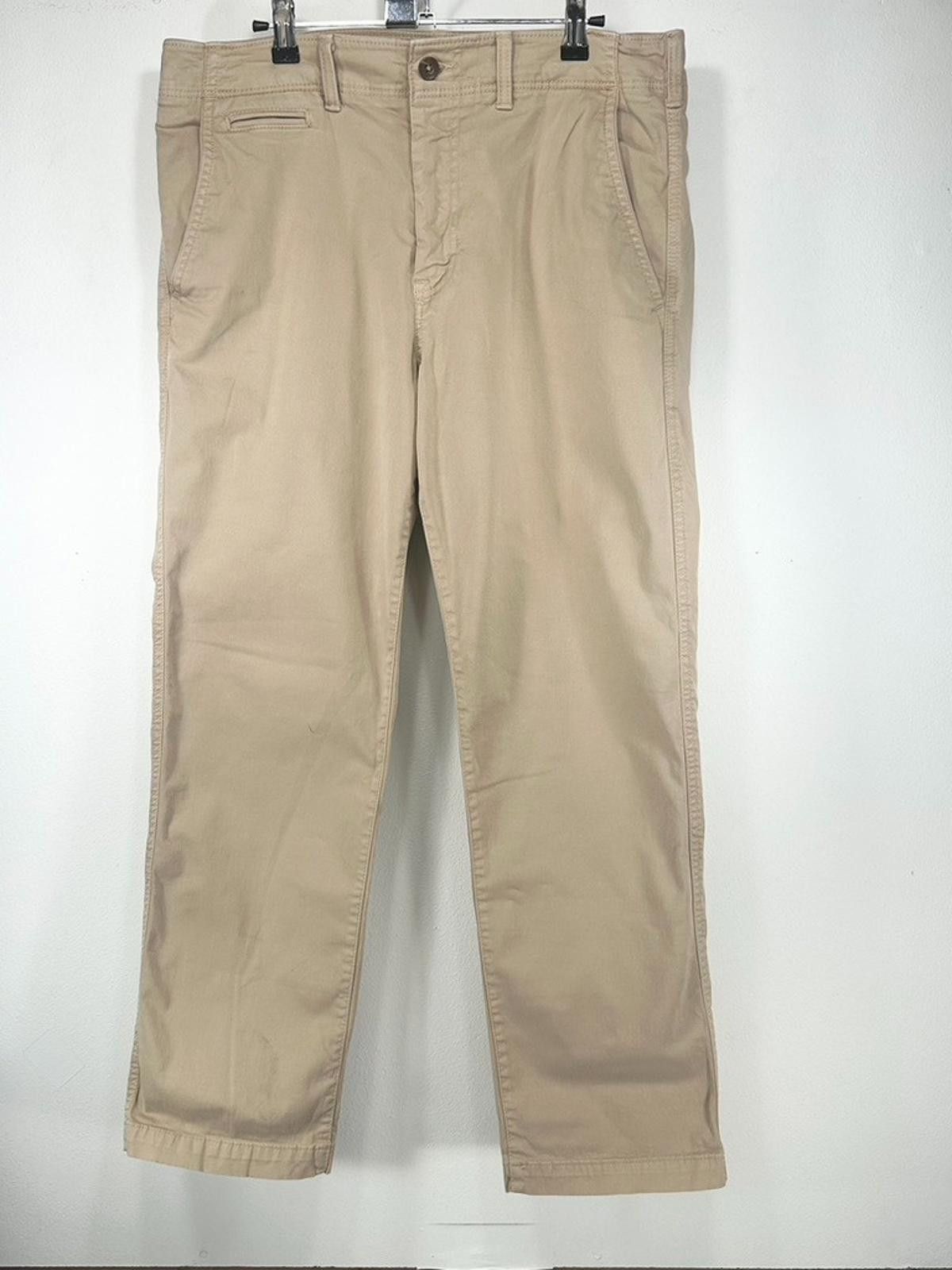 American Eagle Outfitters American Eagle Men 34/32 Extreme Flex Relaxed Straight Chino Size US 34 / EU 50 - 1 Thumbnail