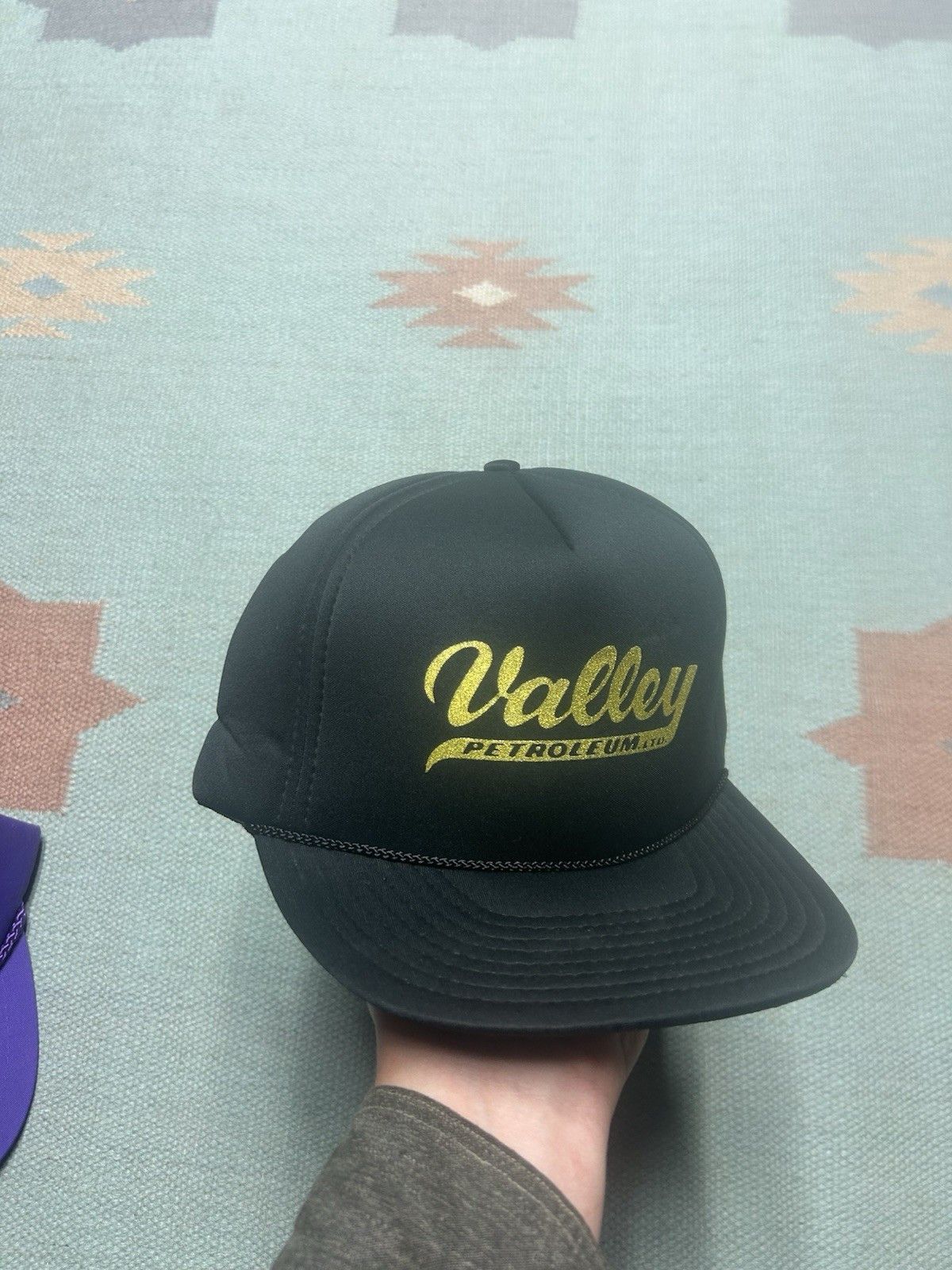 Vintage Vintage SnapBack hat valley petroleum oil Michigan spell out Size ONE SIZE - 1 Thumbnail