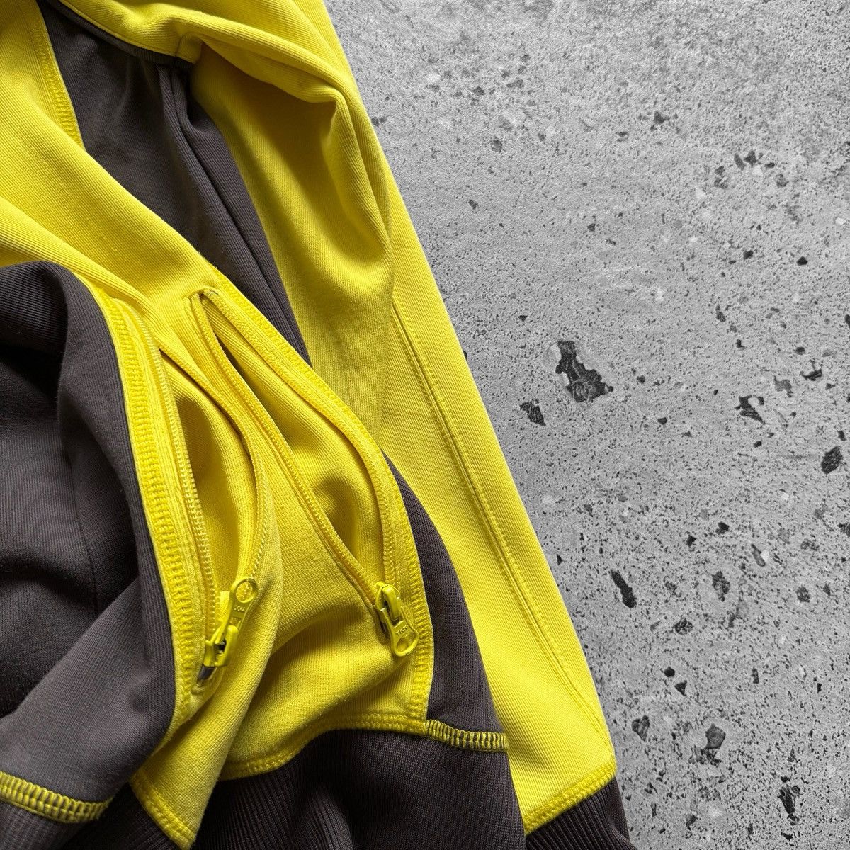 G-Star G-Star Raw Mens Full Zip Track Jacket Yellow Brown Logo Size US XL / EU 56 / 4 - 6 Thumbnail