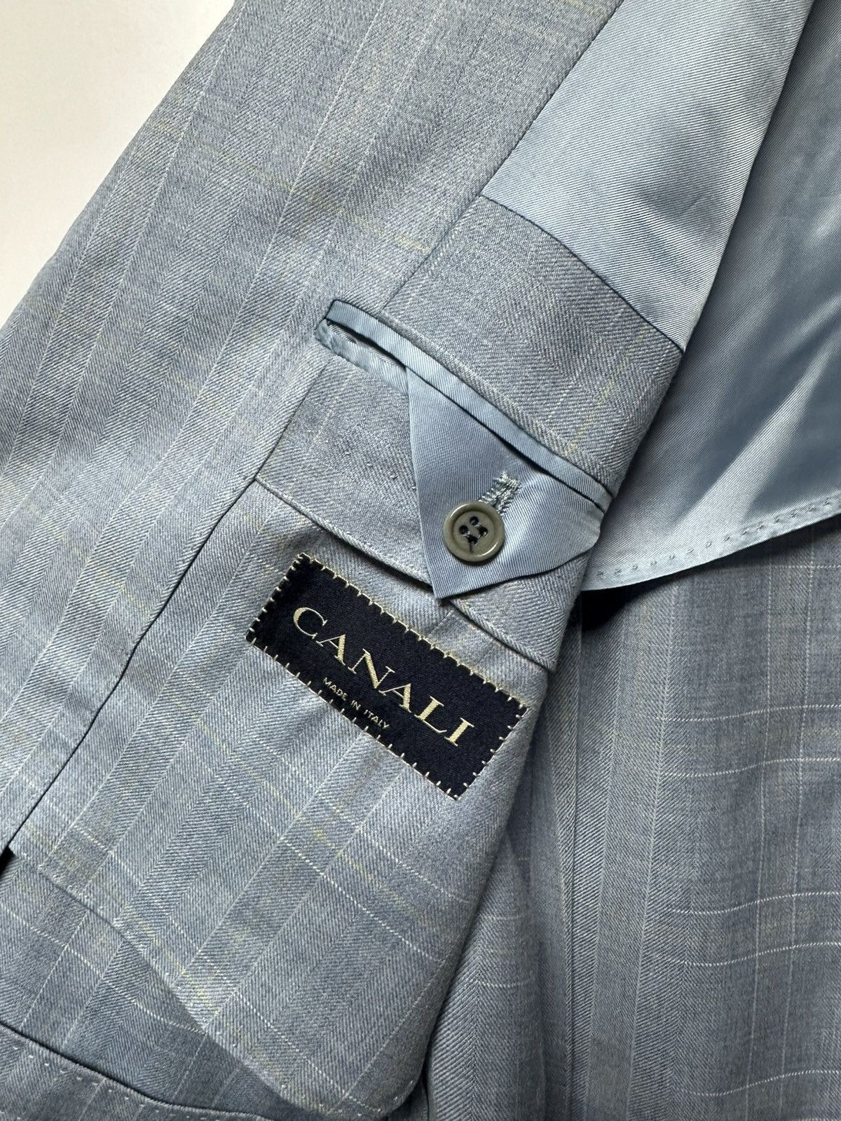 Canali Canali Made in Italy Wool Blazer Luxury Rare Size L/XL Size 52R - 5 Thumbnail