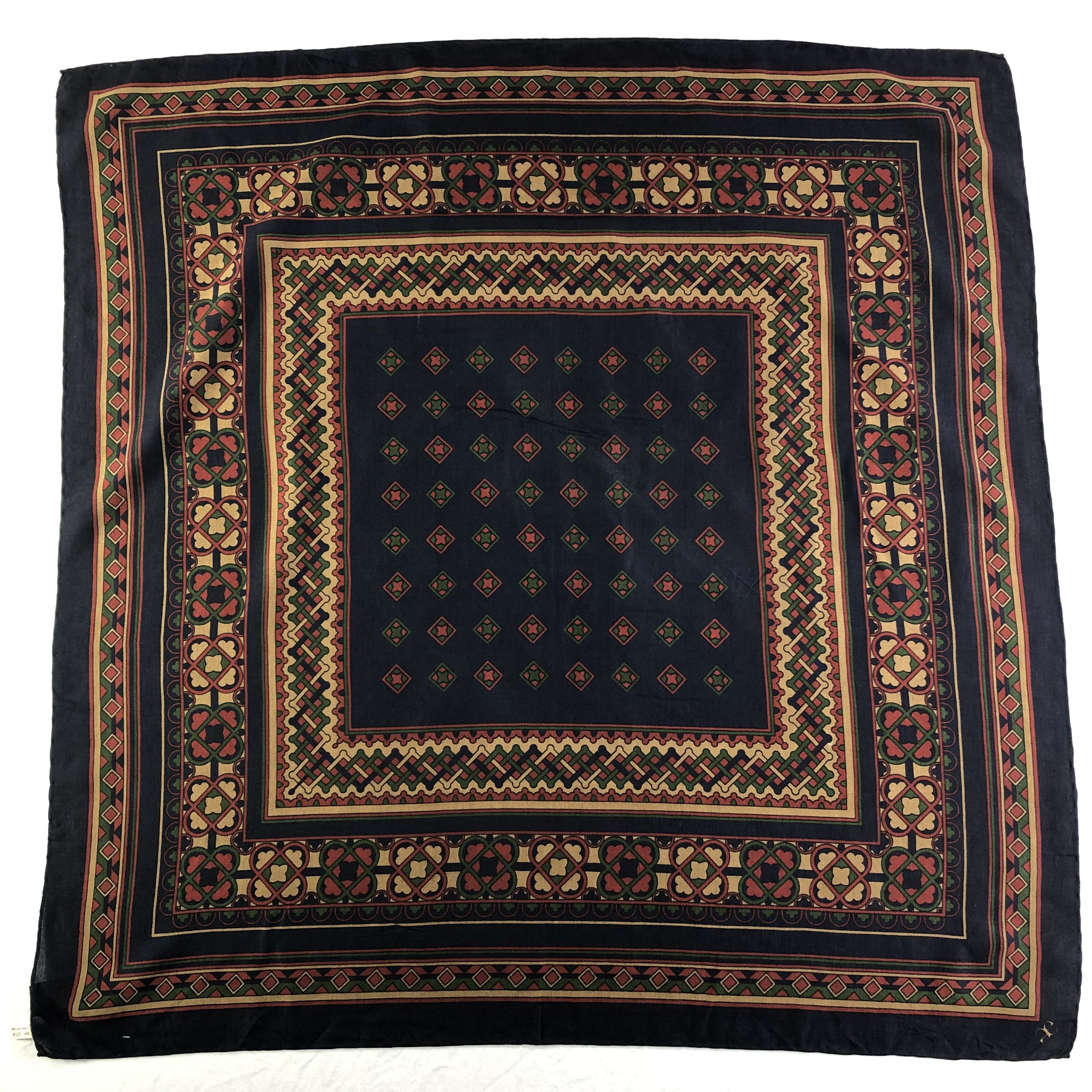 Vintage Vintage Elegance Creations Silk Scarf Size ONE SIZE - 2 Thumbnail