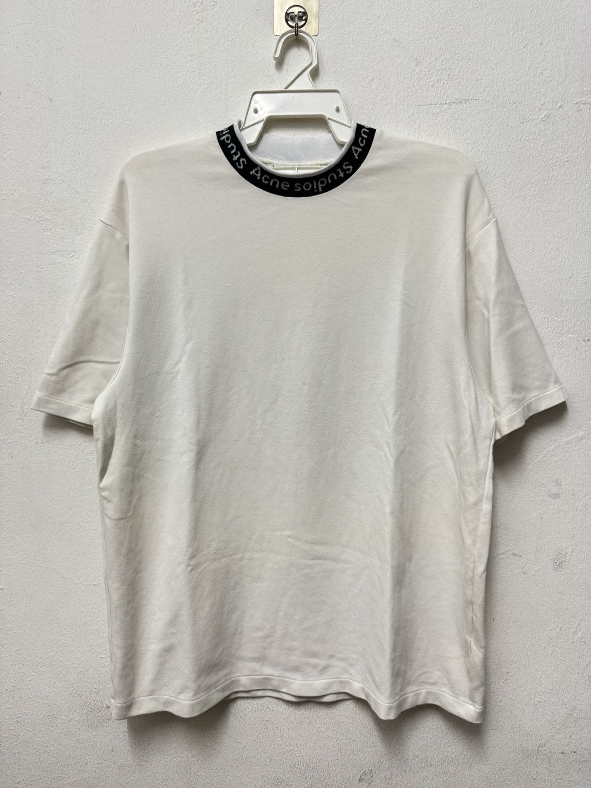 Acne Studios Acne Studios Crewneck Spellout Baggy T shirt Size US XS / EU 42 / 0 - 1 Thumbnail