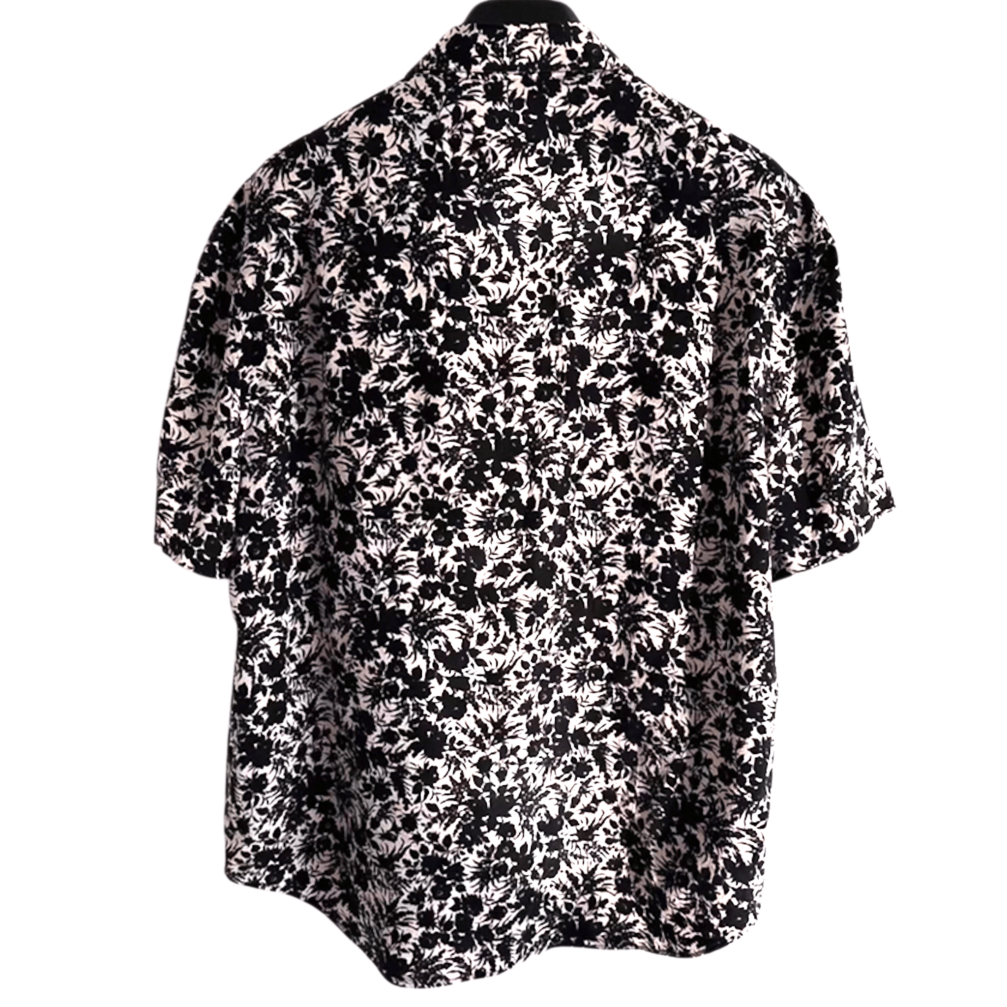 Saint Laurent Paris Saint Laurent Short Sleeve Silk Shirt Size US L / EU 52-54 / 3 - 2 Thumbnail