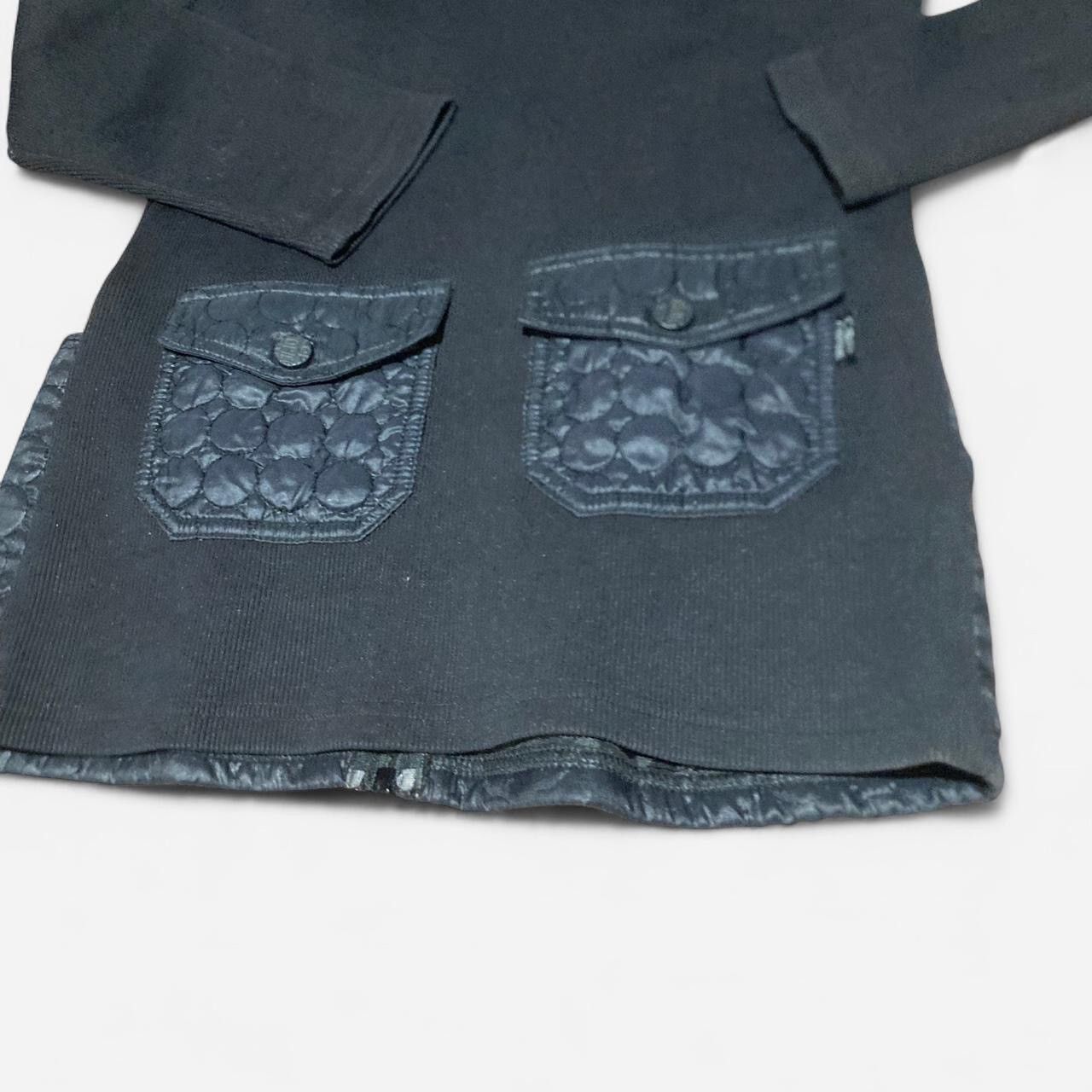 Cop Copine Vintage COP COPINE Black quilted puffer trim jacket Size M / US 6-8 / IT 42-44 - 6 Thumbnail