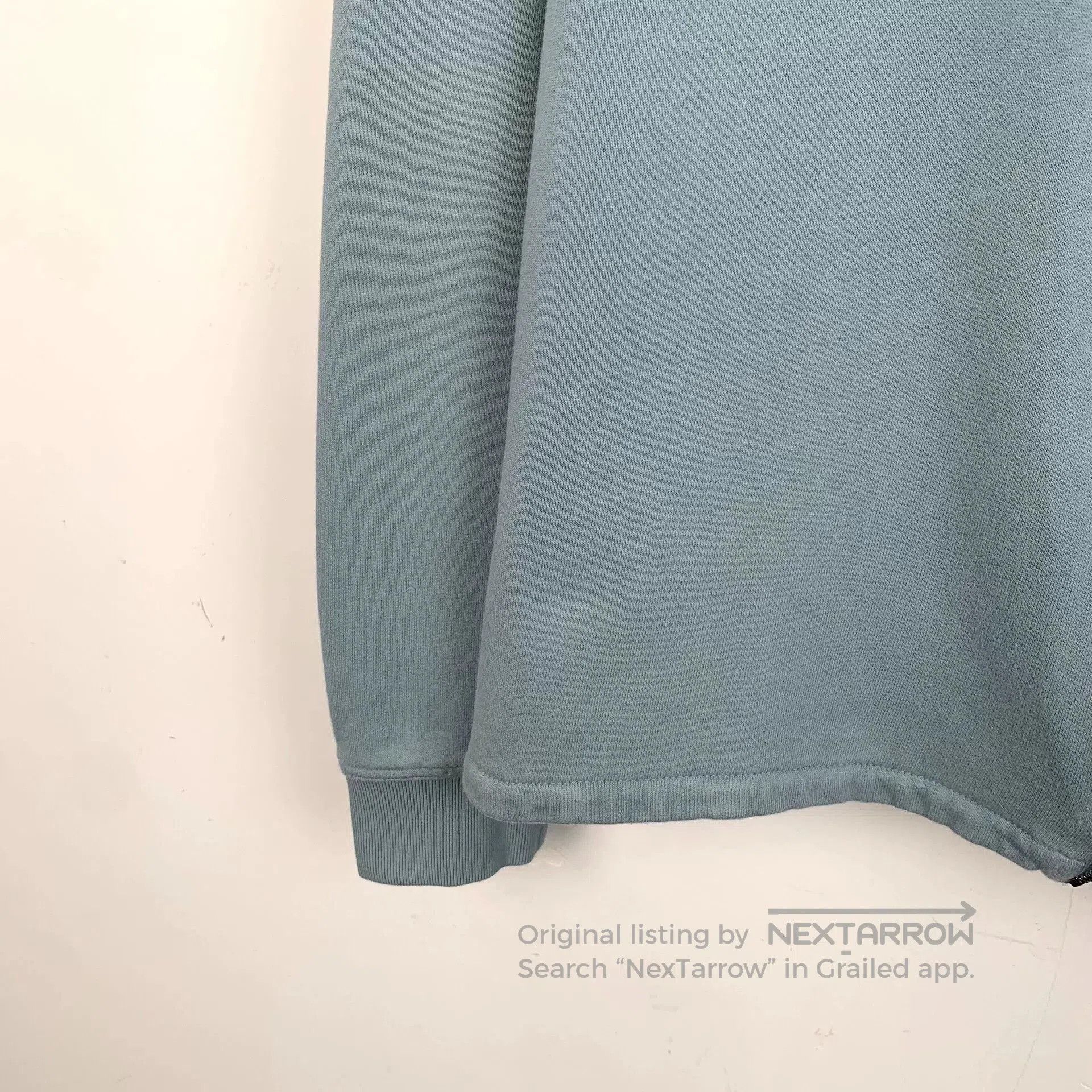 Hermes light blue cotton hooded sweatshirt. Size US M / EU 48-50 / 2 - 4 Thumbnail