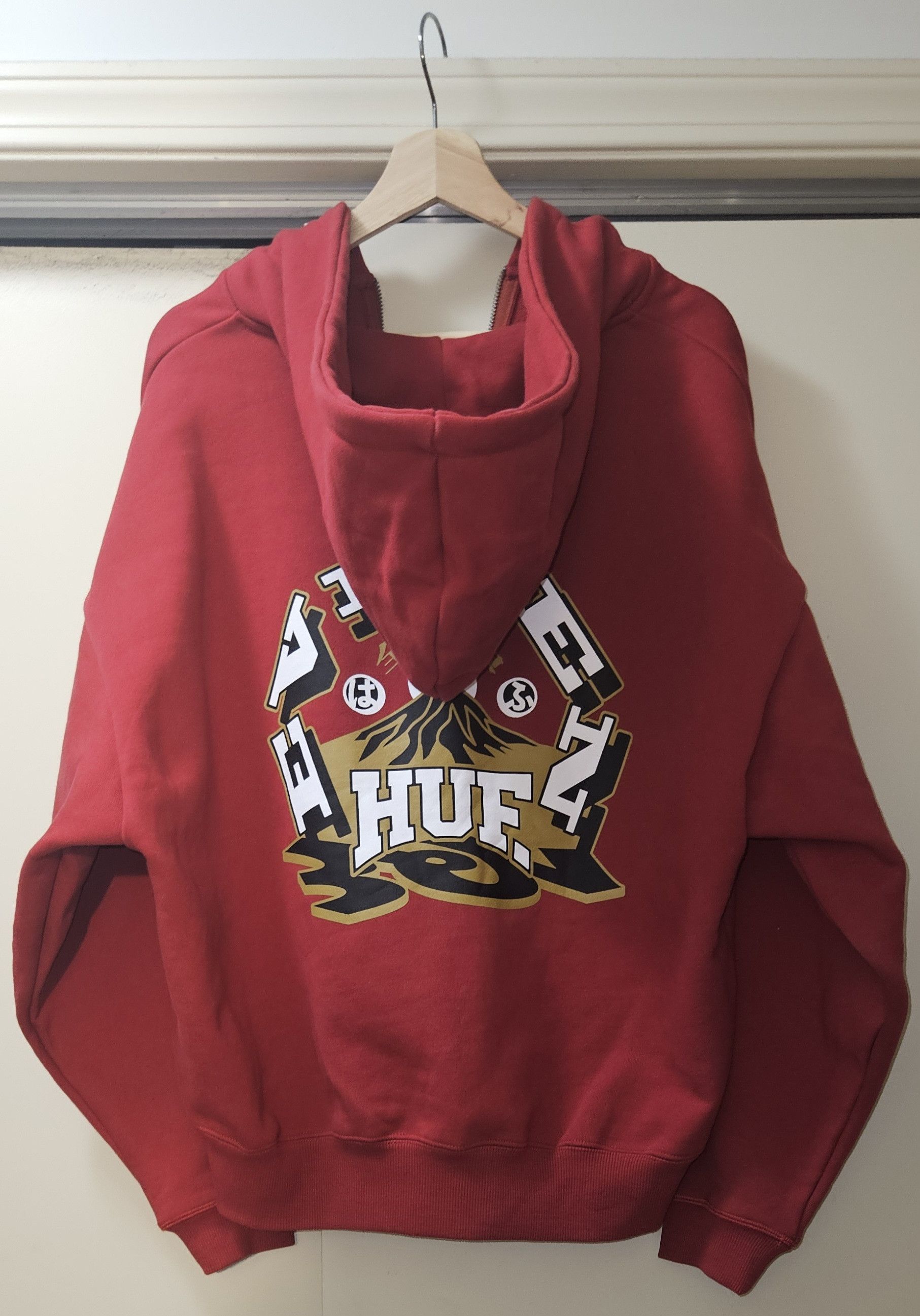 Huf HUF X EVISEN HUFUJI ZIP HOODIE Size US M / EU 48-50 / 2 - 5 Thumbnail