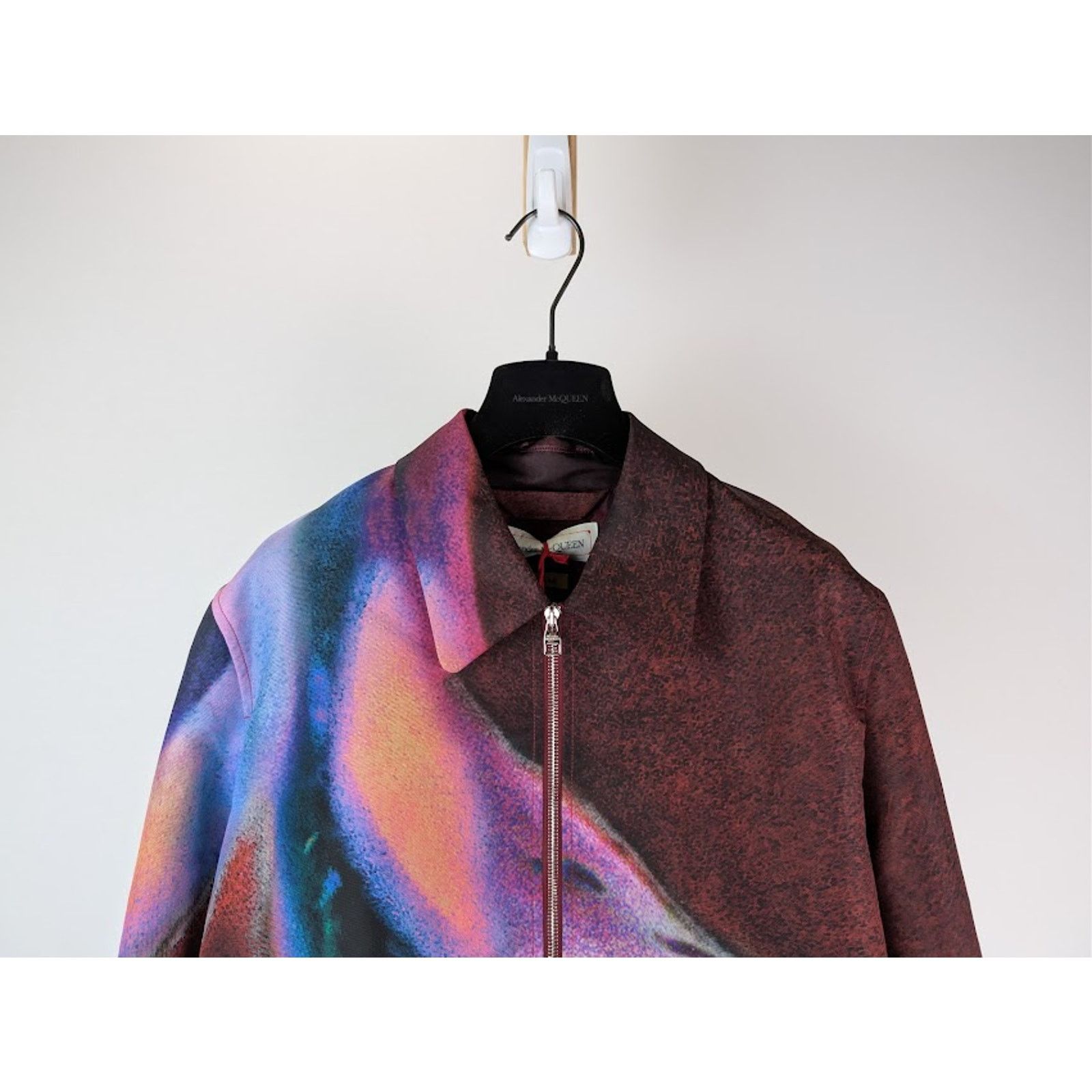 Alexander McQueen o1rshd1 Elasticated Bomber Jacket in Luminous Size US L / EU 52-54 / 3 - 3 Thumbnail