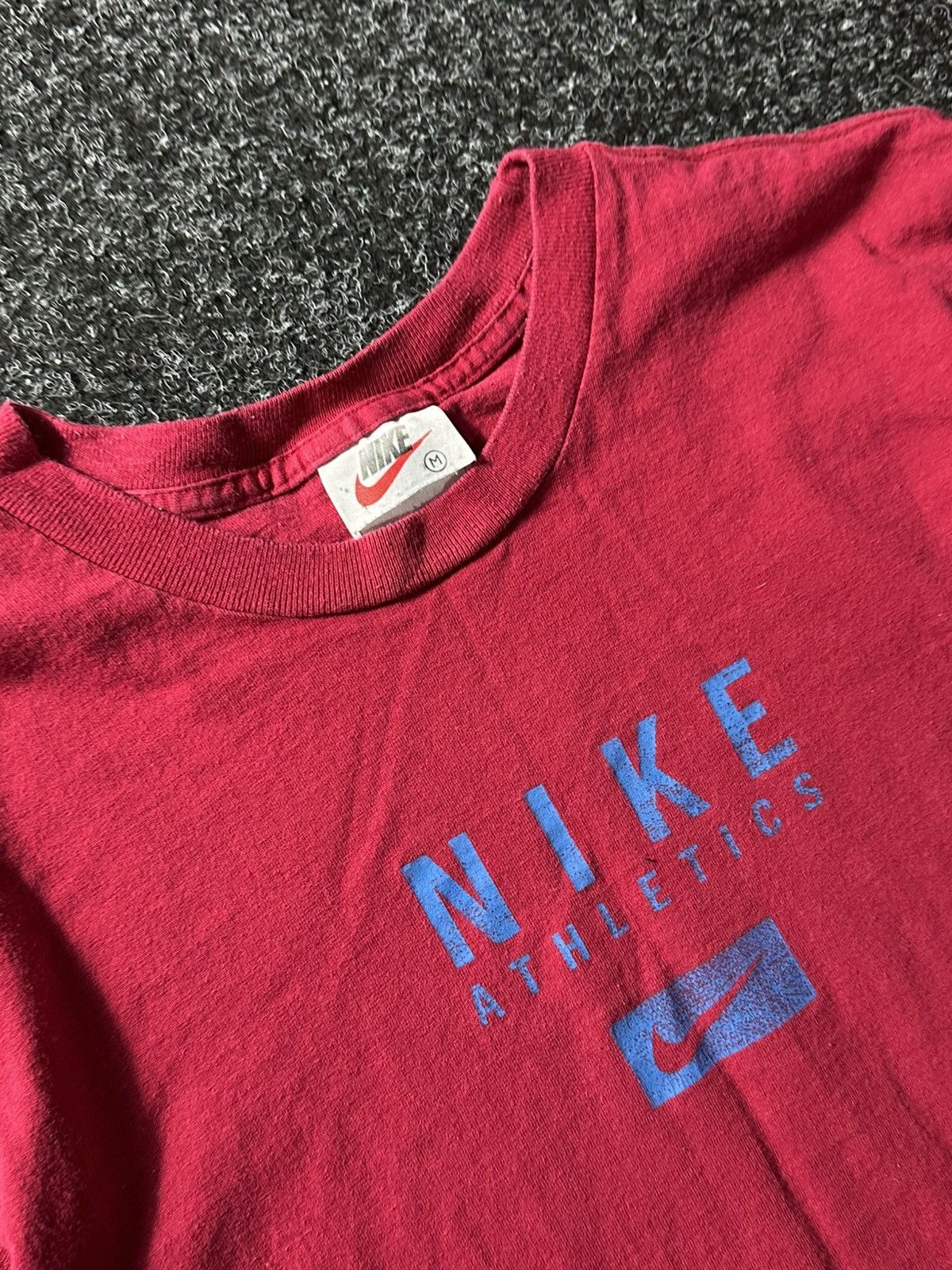 Nike × Vintage 🚨Nike USA MADE Vintage T Shirt 90s Big Logo Y2k RARE ARHIVE Size US XS / EU 42 / 0 - 4 Thumbnail