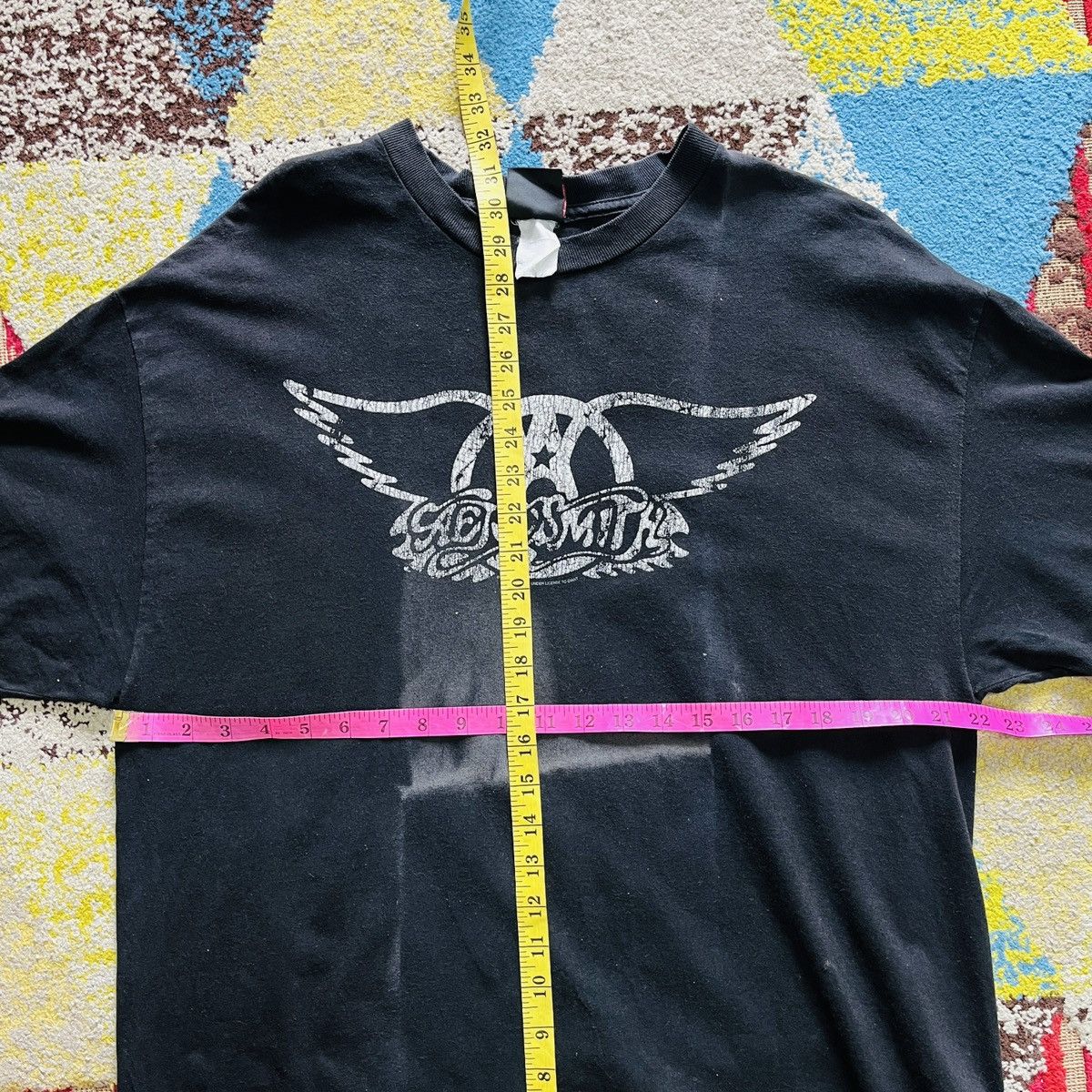Aerosmith × Giant × Vintage Faded Aerosmith Rock Band TShirt Copyright 2001 Size US XL / EU 56 / 4 - 15 Thumbnail