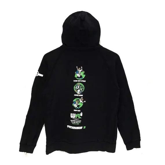 Japanese Brand LAUNDRY Maskman Wrestling Cartoon Anime Reversible Hoodie Size US S / EU 44-46 / 1 - 2 Thumbnail