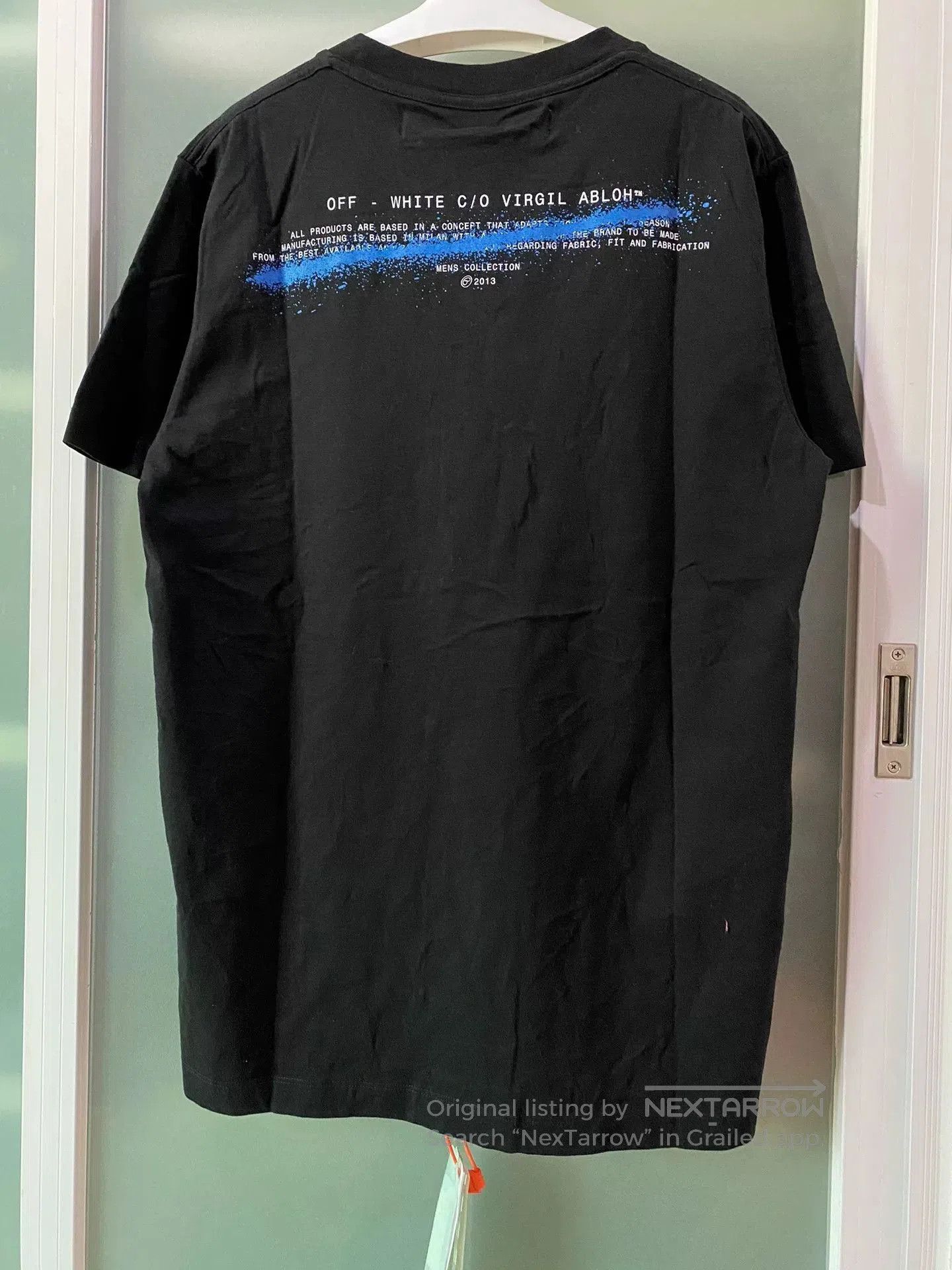 Off-White off white logo short sleeve t-shirt. Size US M / EU 48-50 / 2 - 2 Thumbnail