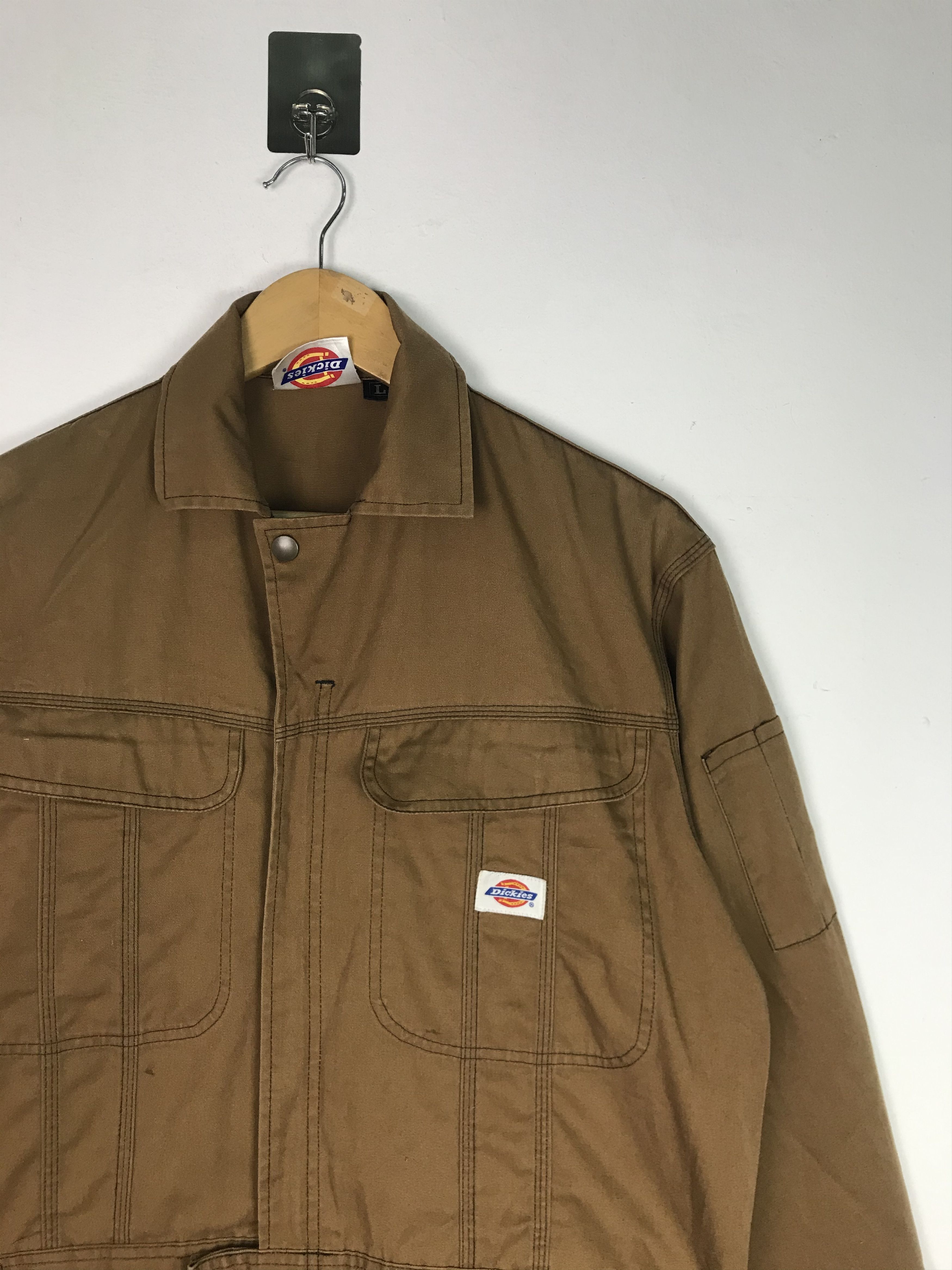 Dickies × Japanese Brand × Vintage Vintage Dikies Rare Design Coveralls Size US 34 / EU 50 - 6 Thumbnail