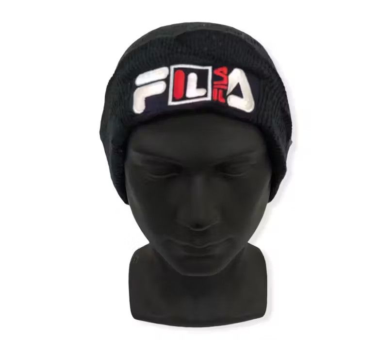 Vintage Fila Big Logo beanie