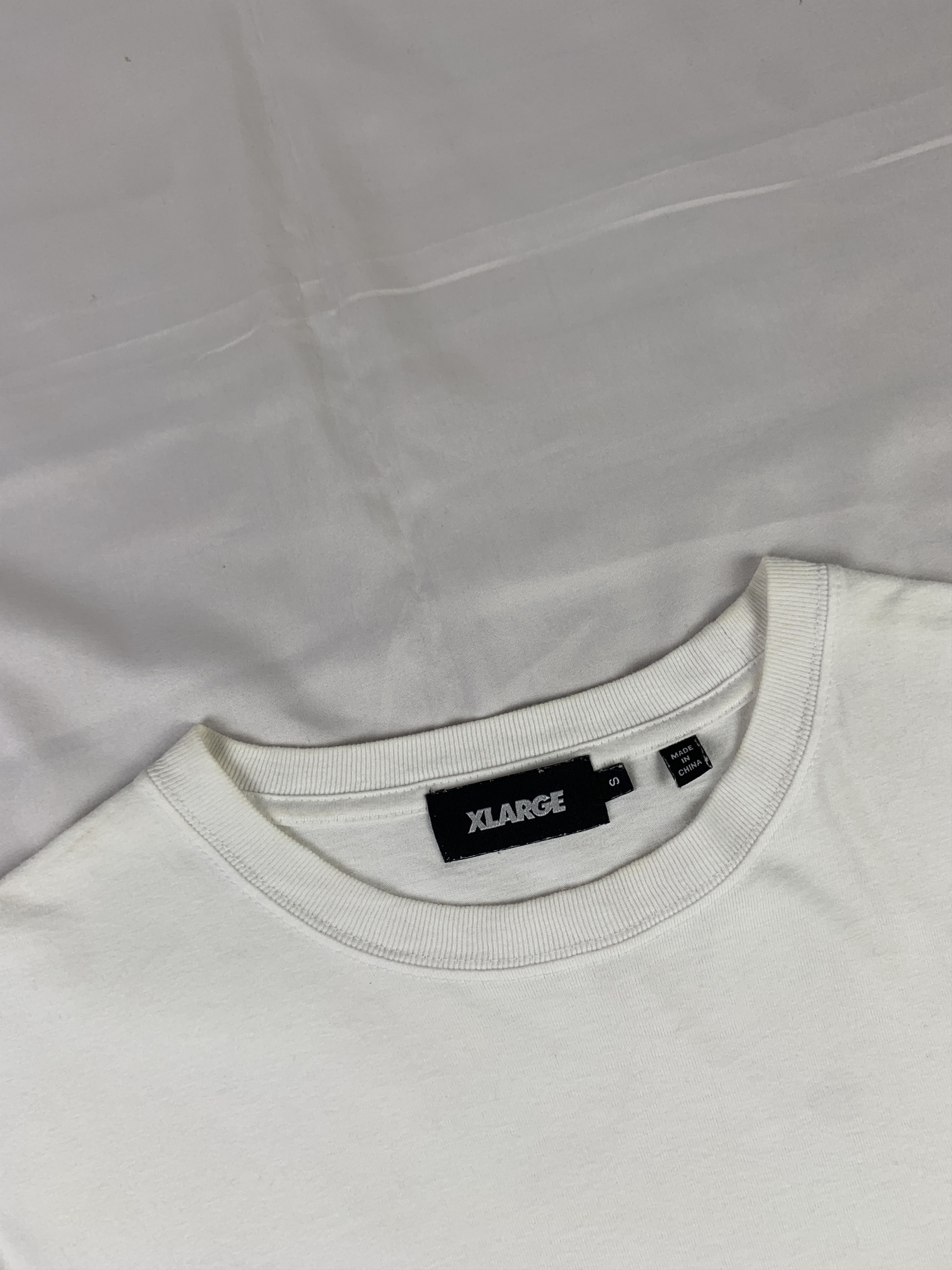 Xlarge XLARGE White Rip-off Longsleeve Tee (S) Size US S / EU 44-46 / 1 - 3 Thumbnail