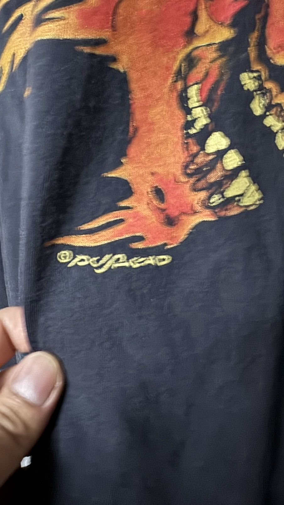 Metallica × Vintage Vintage 90s Metallica Summer Size US XL / EU 56 / 4 - 3 Thumbnail
