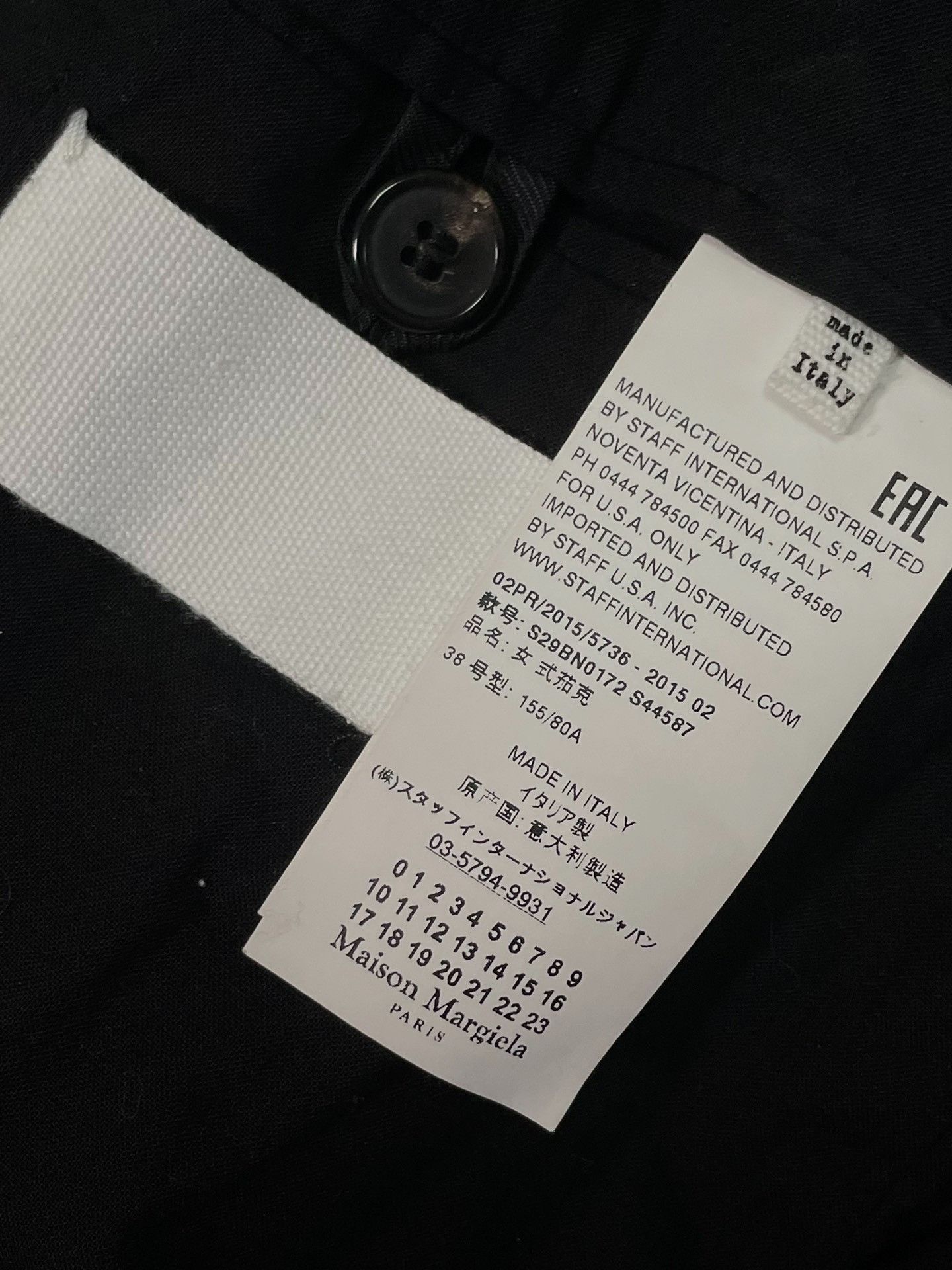 Maison Margiela Maison Margiela Weird button short jacket 2501-Nextarrow Size XS / US 0-2 / IT 36-38 - 7 Thumbnail
