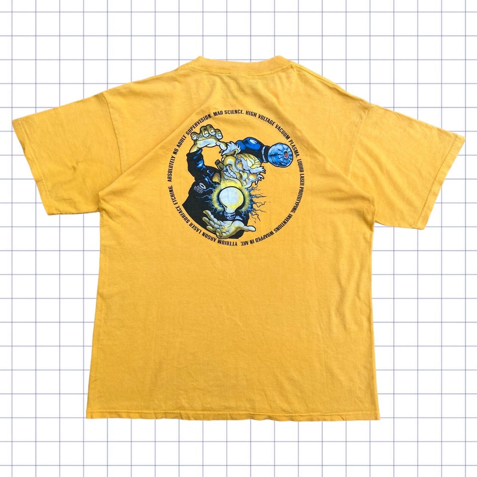 vintage USA製 OAKLEY MAD SCIENCE TEE Super Rare Vintage Oakley Mad Scientist Tshirt - L