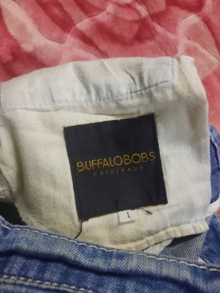 Japanese Brand × Vintage SICK‼️BUFFALO BOB DISTRESSED DENIM PANT Size US 30 / EU 46 - 8 Thumbnail