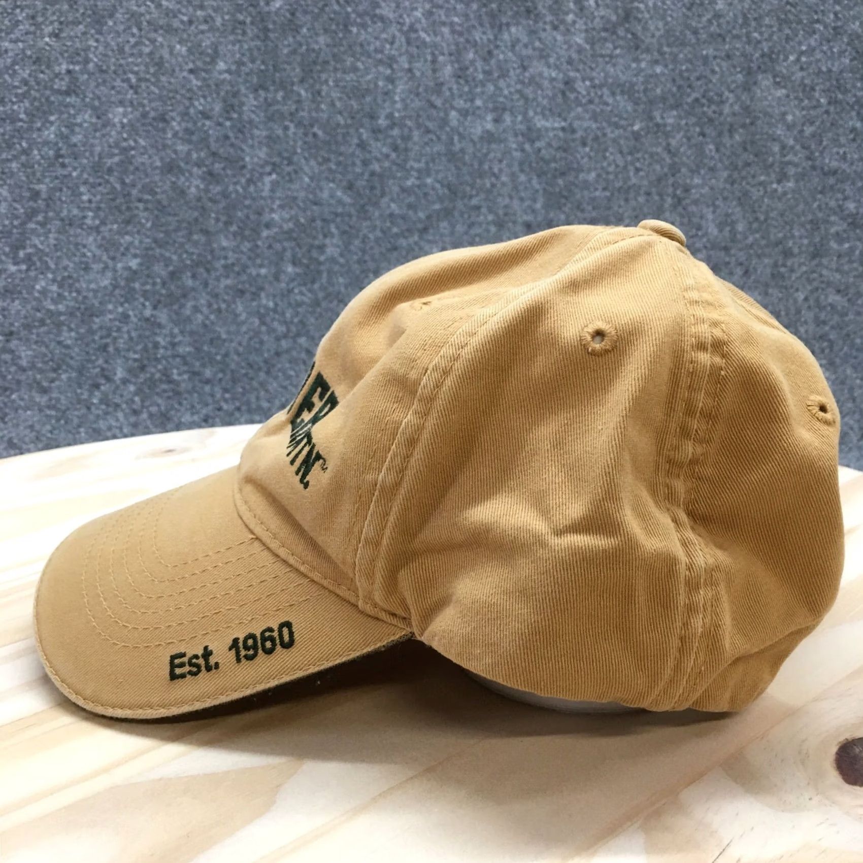 Logo 7 Gander Mountain Baseball Hat Mens Brown One Size Curved Brim Embroidered Logo Size ONE SIZE - 5 Thumbnail