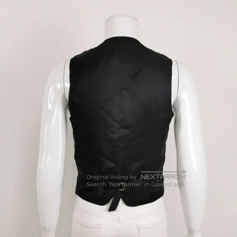 Louis Vuitton Louis Vuitton Black Wool Blend Vest. Size US M / EU 48-50 / 2 - 2 Thumbnail