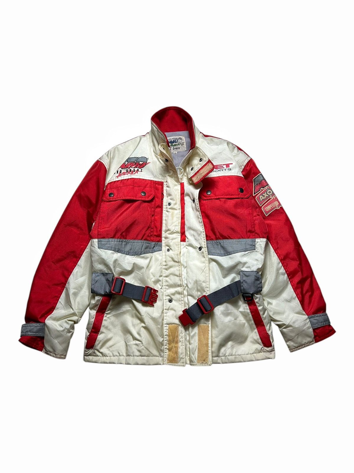 Gear for Sports × Vintage Vintage 80s AXO Sport America Racing Motocross Enduro Jacket Size US S / EU 44-46 / 1 - 4 Thumbnail