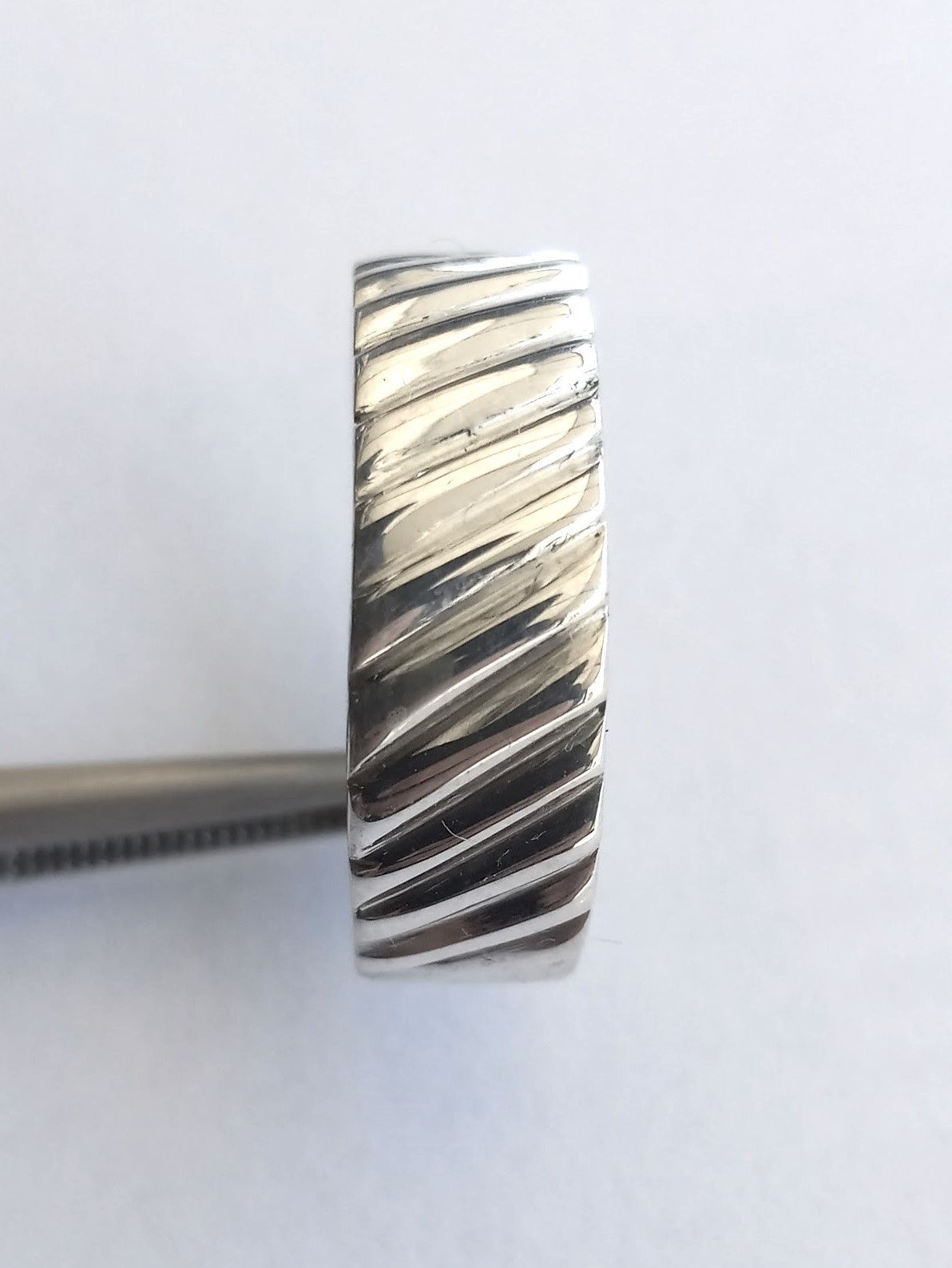 Other Men's silver band ring sizes 9 to 13 Size ONE SIZE - 4 Thumbnail