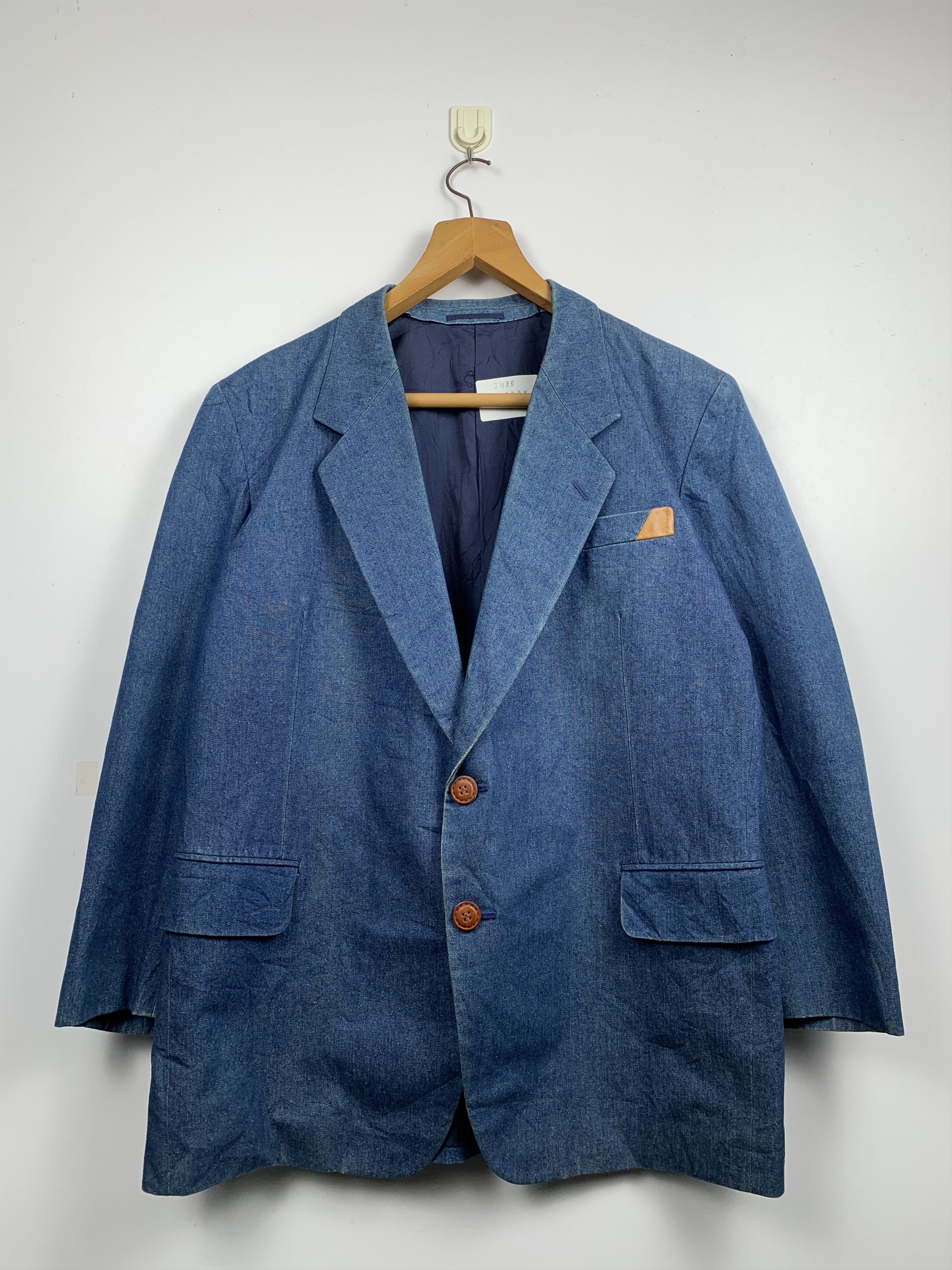 Other Vintage Japanese Brand Hayashi Denim Suit J1188 Size 38L - 1 Thumbnail