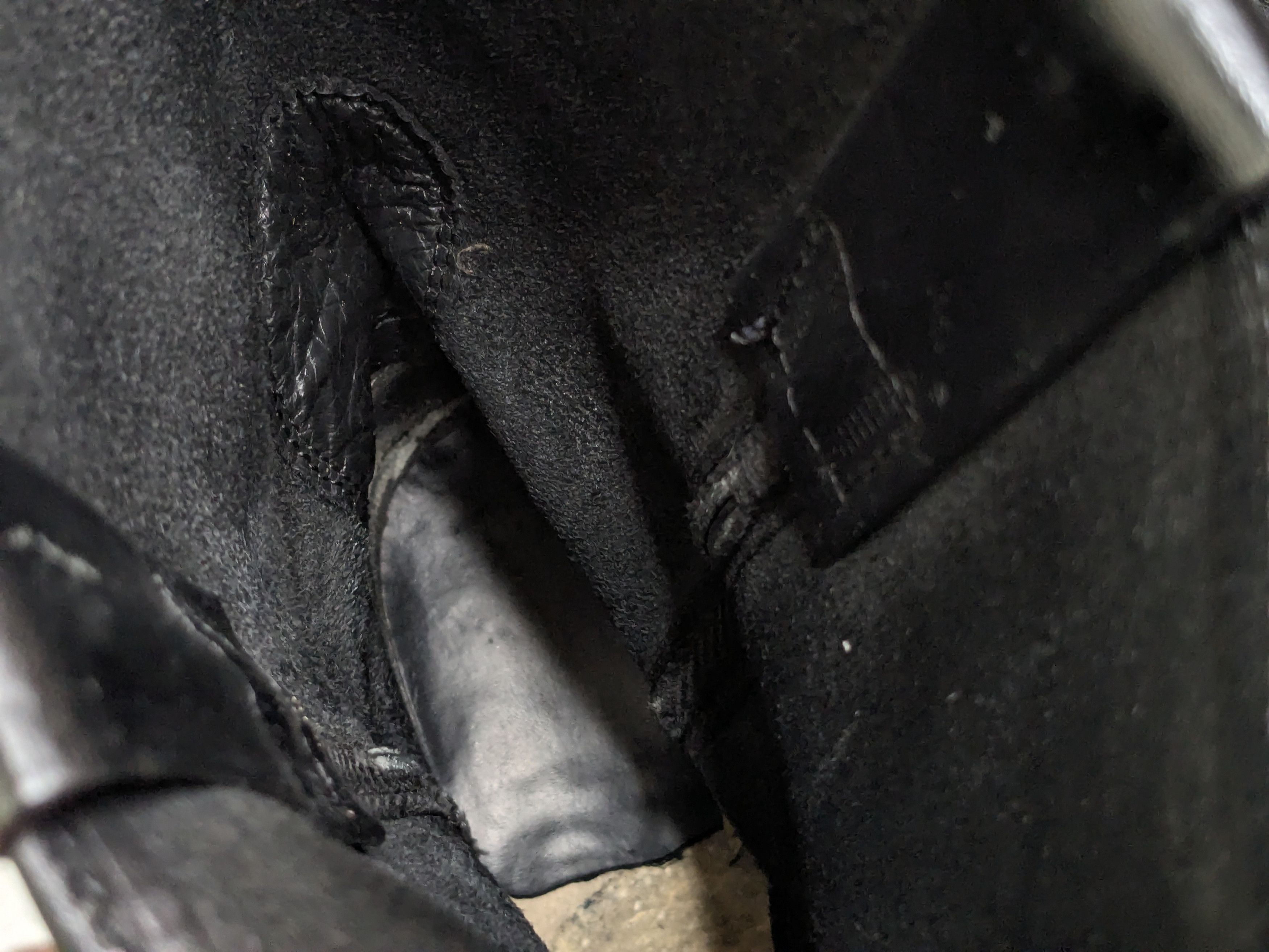 Genuine Leather Vintage Harness Boots Black Leather 11 Motorcycle Biker Size US 11 / EU 44 - 5 Thumbnail
