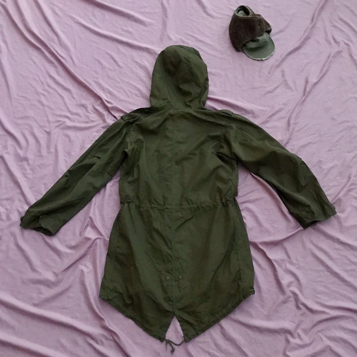 Other 1950s US ARMY M-51 FISHTAIL COLD WEATHER PARKA Size US M / EU 48-50 / 2 - 3 Thumbnail