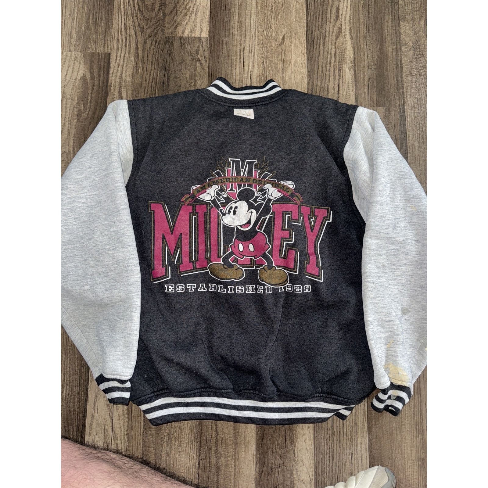 Disney Disney Micky Mouse Gear Sports Letterman Jacket Sweater Size US M / EU 48-50 / 2 - 7 Thumbnail