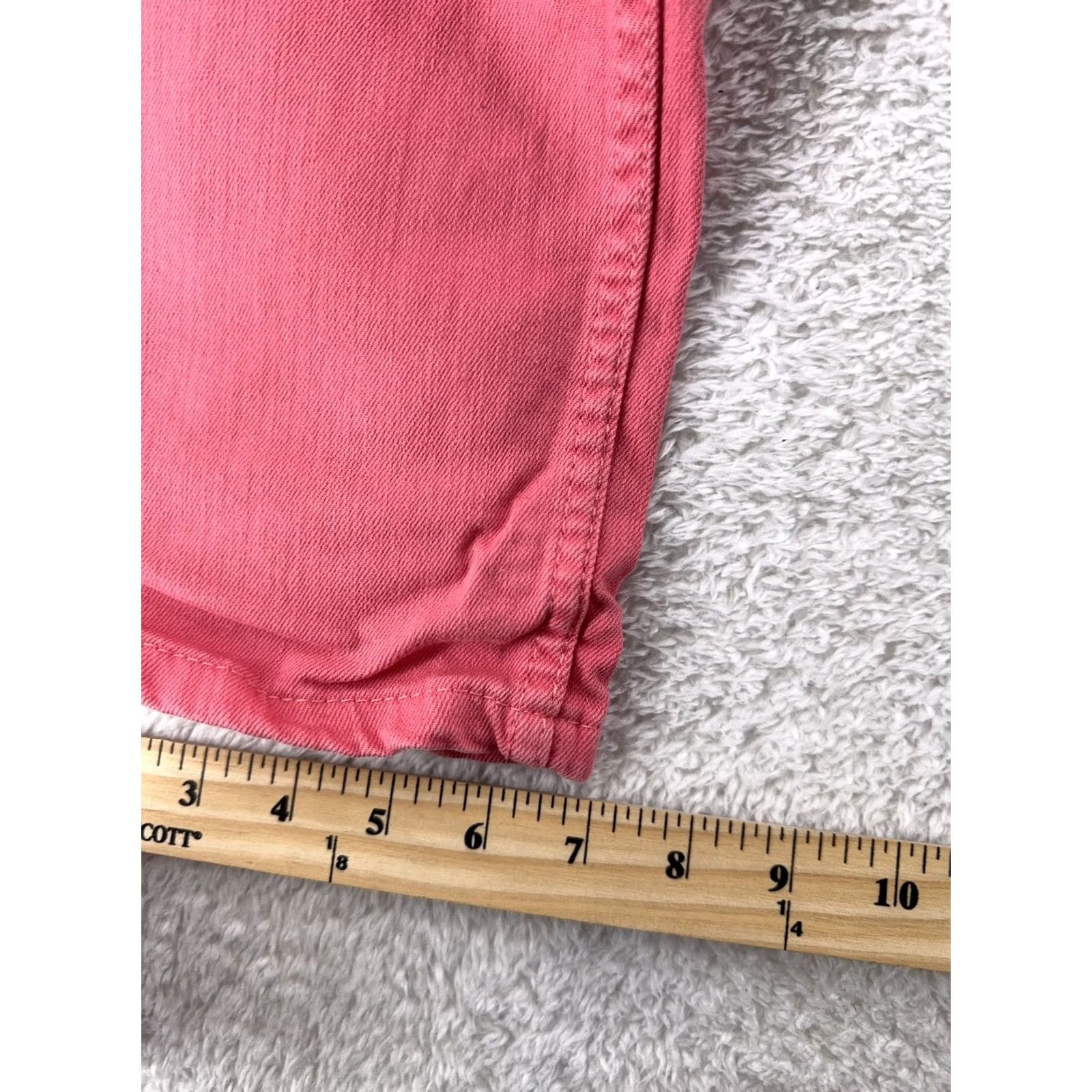 Levi's Levi's Jeans 524 Skinny Pink Distressed Slim Stretch Denim 33x32 Womens XS-XL - Levis Jeans 524 Pink Distressed Skinny Stretch Denim Womens 33x32 Size 24" / US 00 / IT 34 - 7 Thumbnail