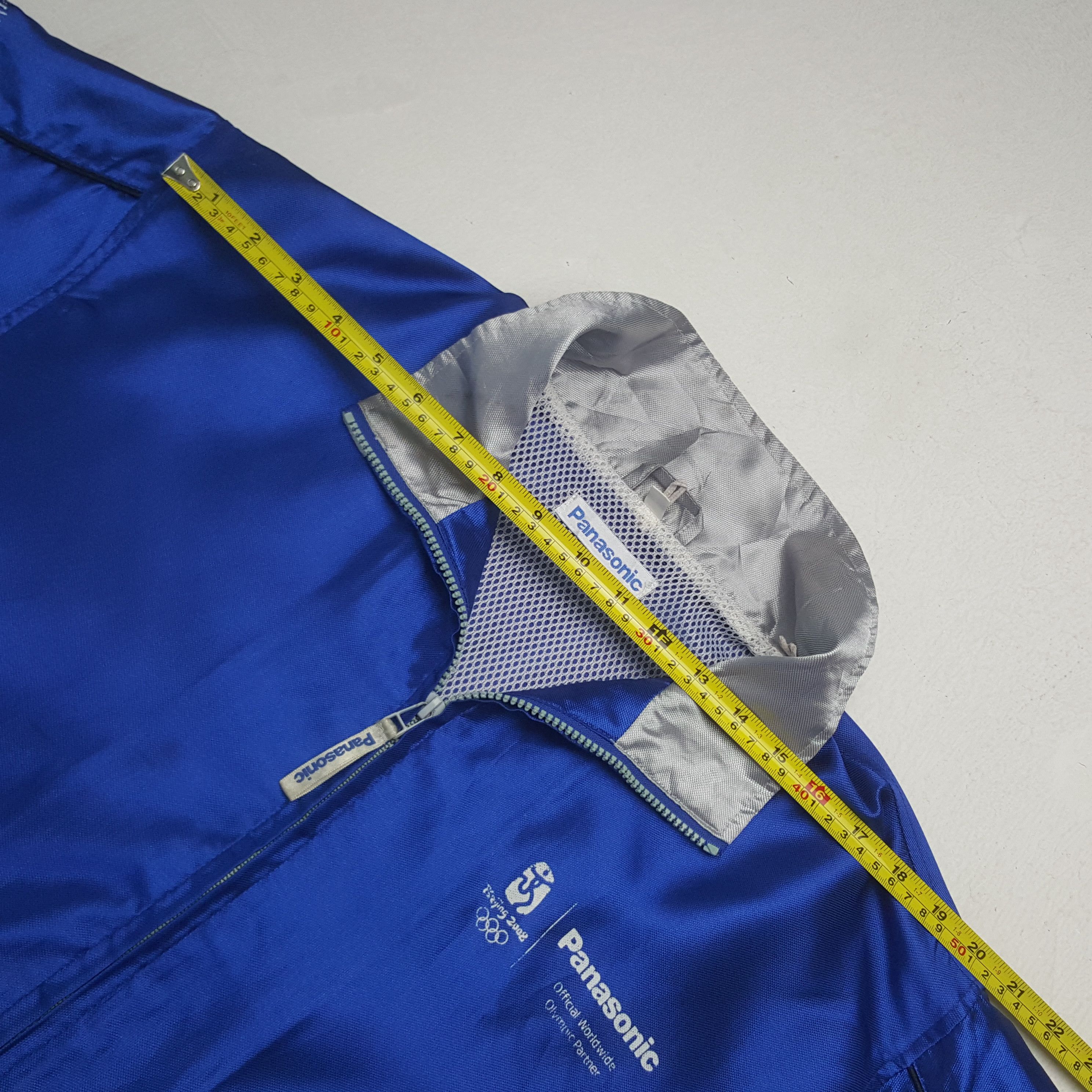 Sports Specialties Vintage Olympic Beijing 2008 x Panasonic Windbreaker Jacket Size US XL / EU 56 / 4 - 6 Thumbnail