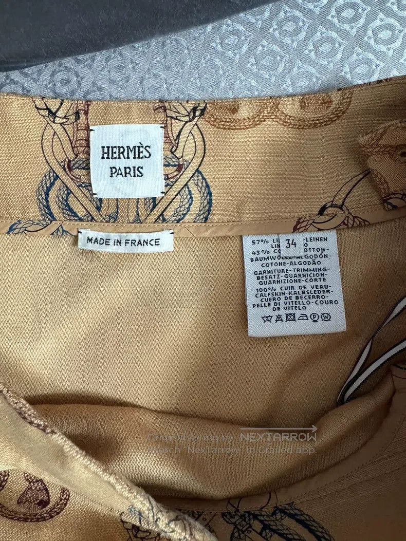 Hermes Hermes Set, top and skirt Size XXS / US 00 / IT 34 - 8 Thumbnail