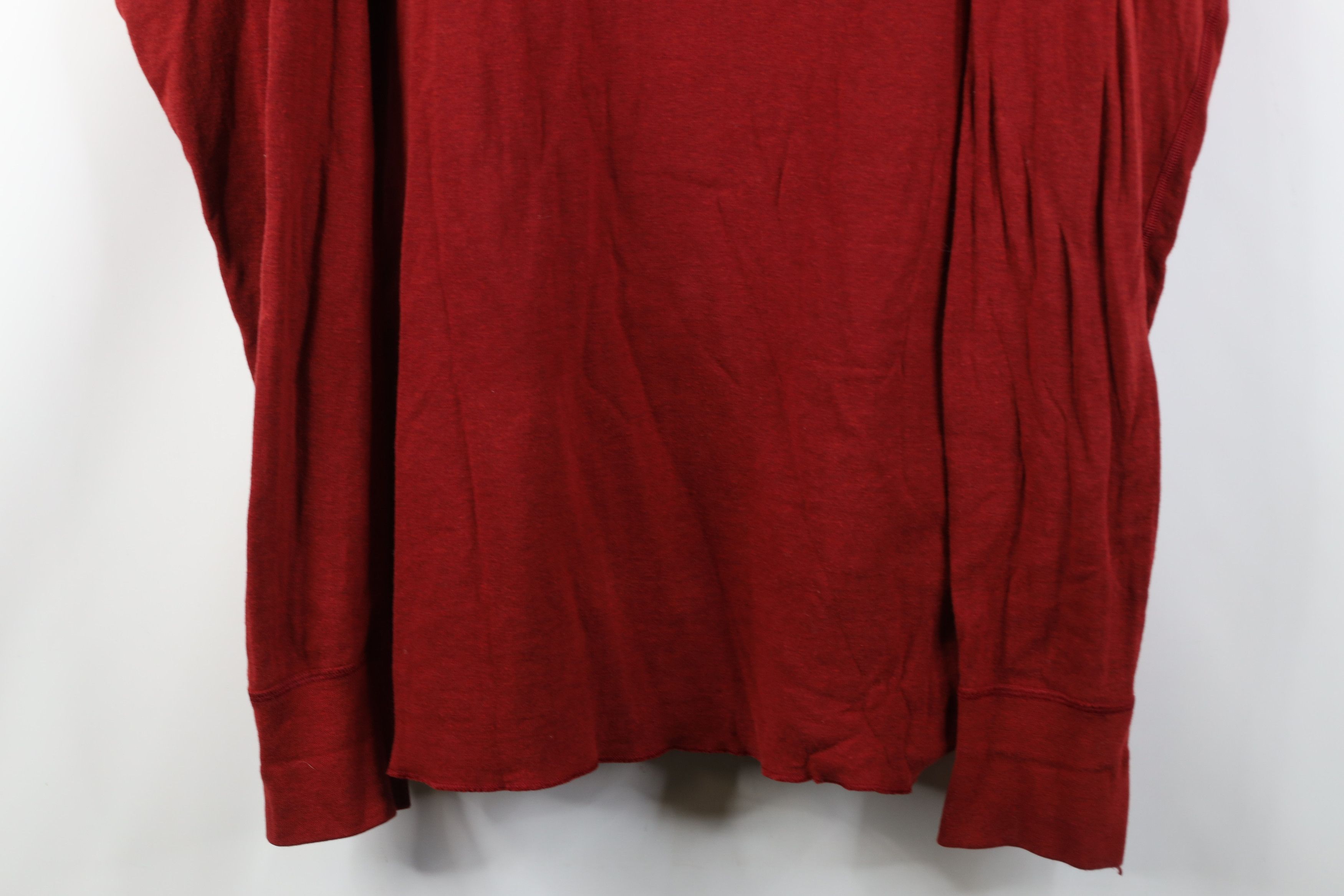 L.L. Bean Vintage LL Bean Wall Wool Knit Rivers Driver Henley T-Shirt Size US L / EU 52-54 / 3 - 3 Thumbnail