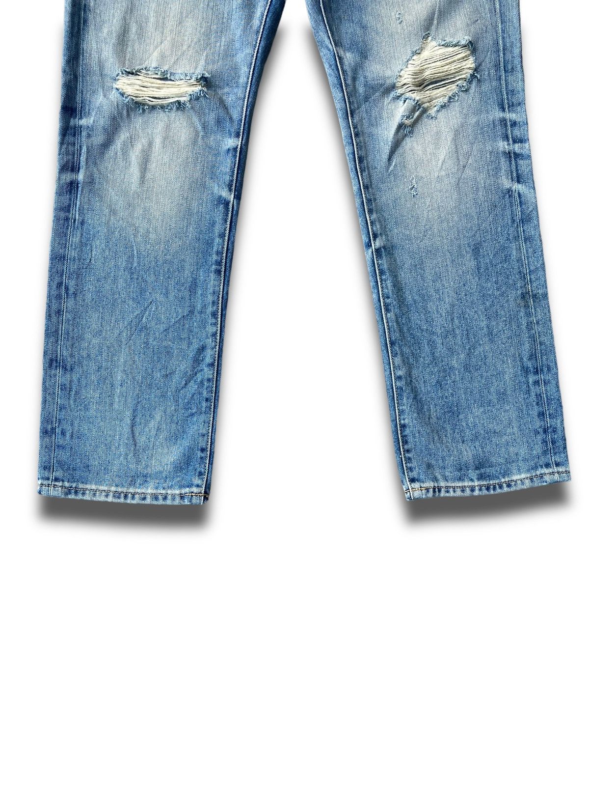 Jun Takahashi × Uniqlo × Vintage Vintage Y2K Kaihara Denim Pants Size US 32 / EU 48 - 4 Thumbnail