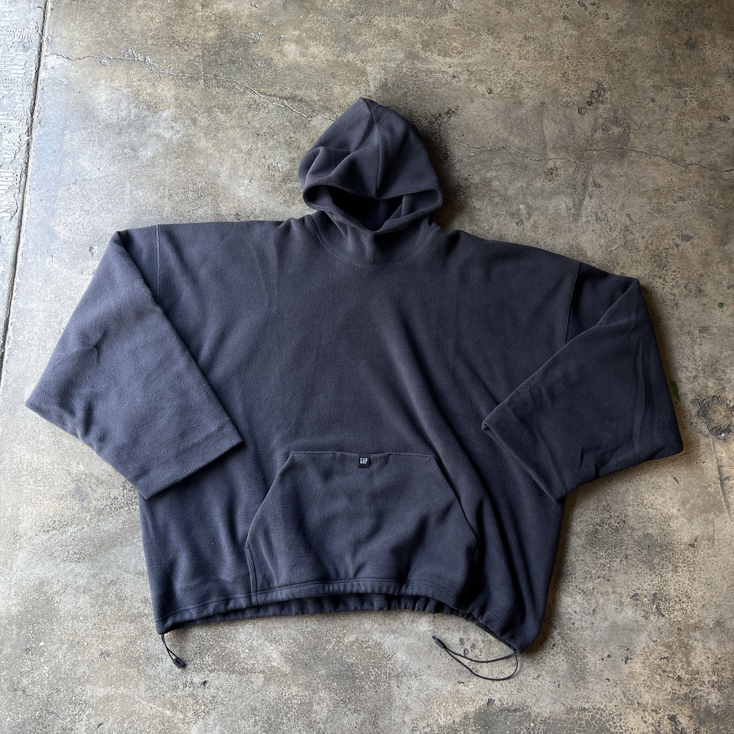 Balenciaga × Gap × Yeezy Yeezy Balenciaga Gap Polar Fleece Hoodie Size US XL / EU 56 / 4 - 9 Thumbnail