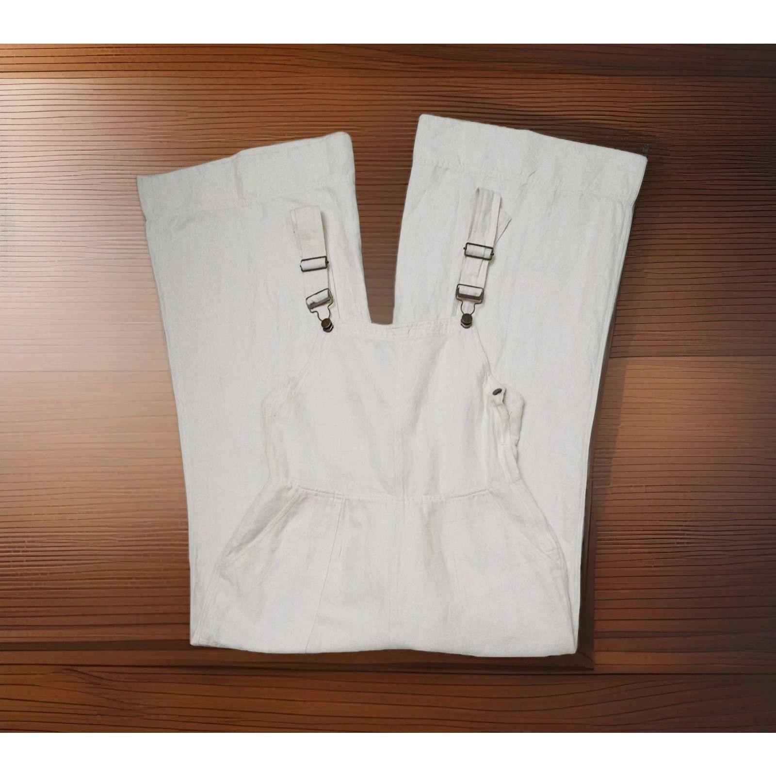 Apiece Apart Apiece Apart Carmen Wide Leg Overalls Denim Jumpsuit S Size 28" / US 6 / IT 42 - 6 Thumbnail