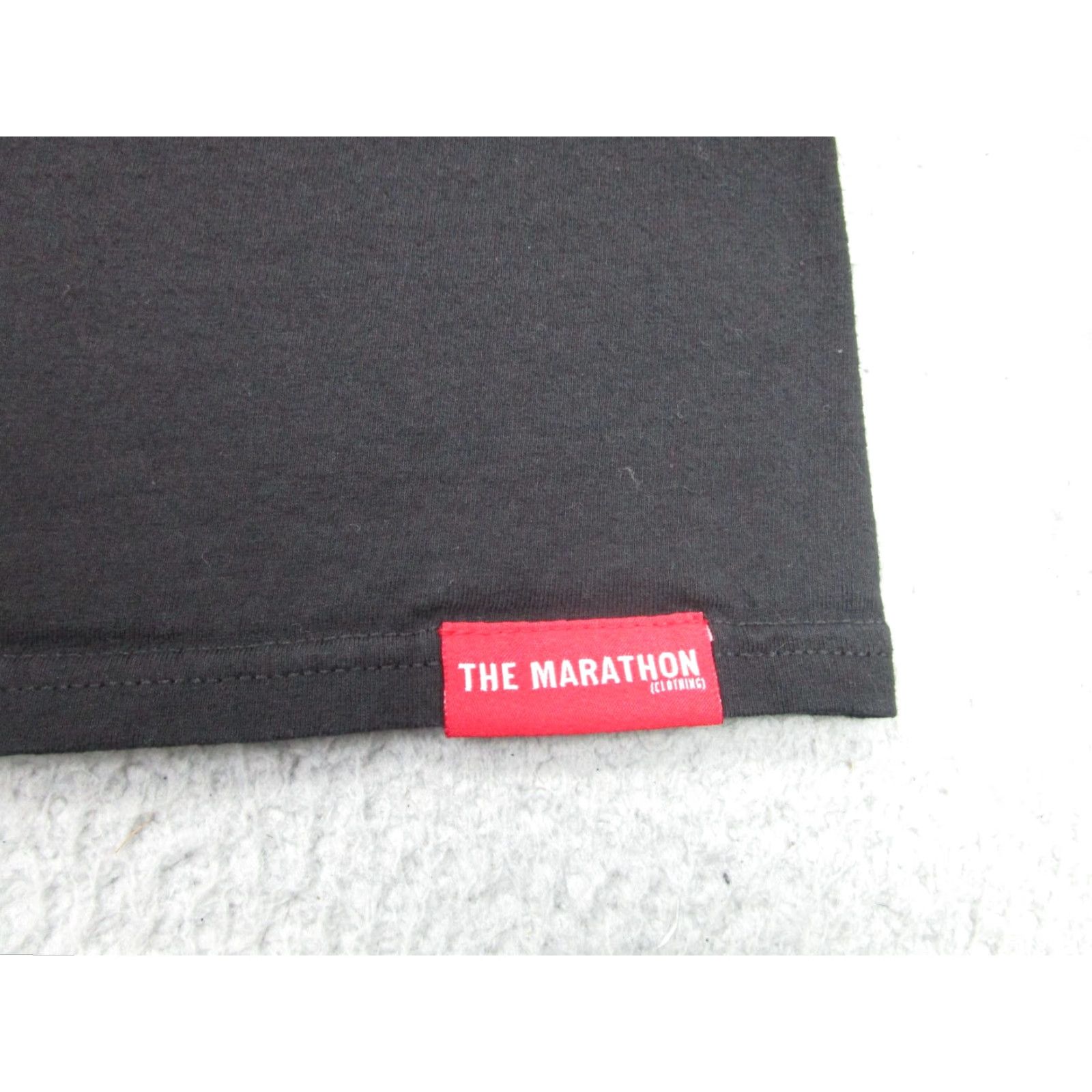 Vintage VINTAGE The Marathon Clothing Shirt Mens S Black Short Sleeve Hip Hop Adult Small Nipsey Size US S / EU 44-46 / 1 - 3 Thumbnail