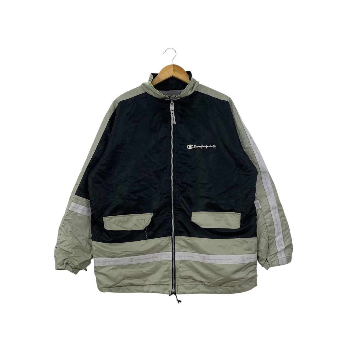 Champion Vintage CHAMPION PRODUCTS USA Thermal Lining Jacket Size US L / EU 52-54 / 3 - 1 Thumbnail