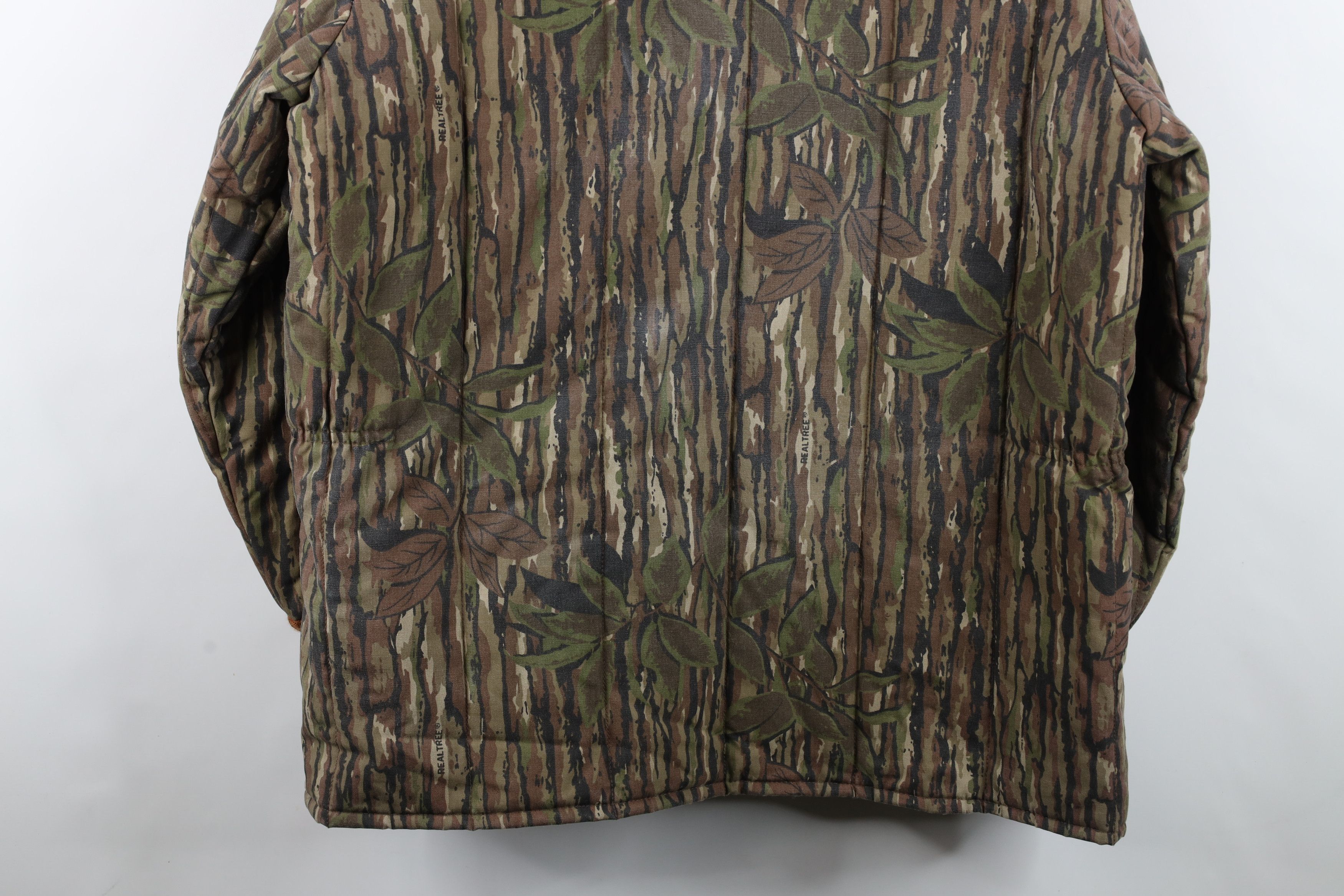 Walls Vintage 90s Walls Camouflage Quilted Chore Barn Jacket USA Size US XL / EU 56 / 4 - 18 Thumbnail