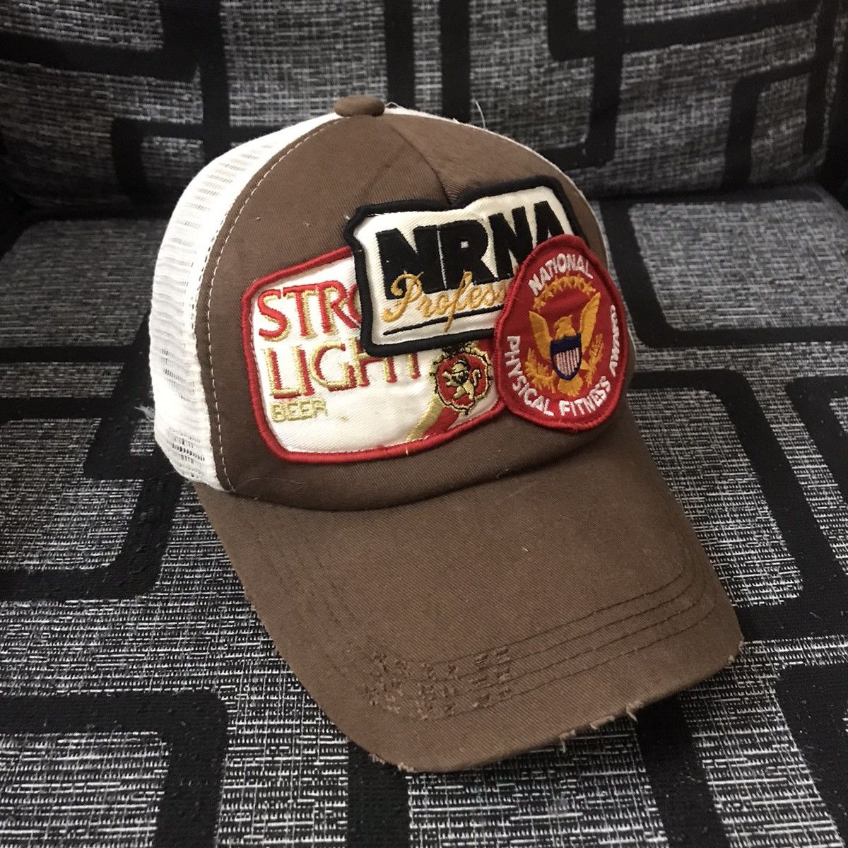 Japanese Brand × Vintage STEAL🔥 RARE DISTRESSED NRNA Trucker Hat Size ONE SIZE - 1 Thumbnail