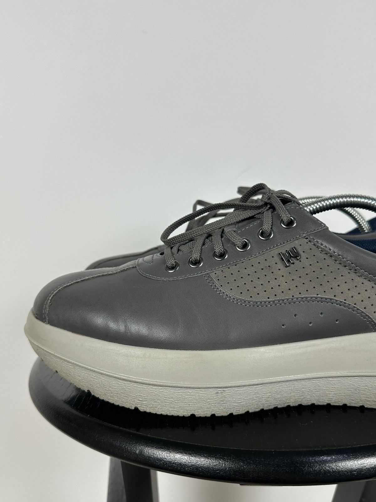 Kybun Kybun Gray Leather Orthopedic Comfort Sneakers Size US 9.5 / EU 42-43 - 14 Thumbnail