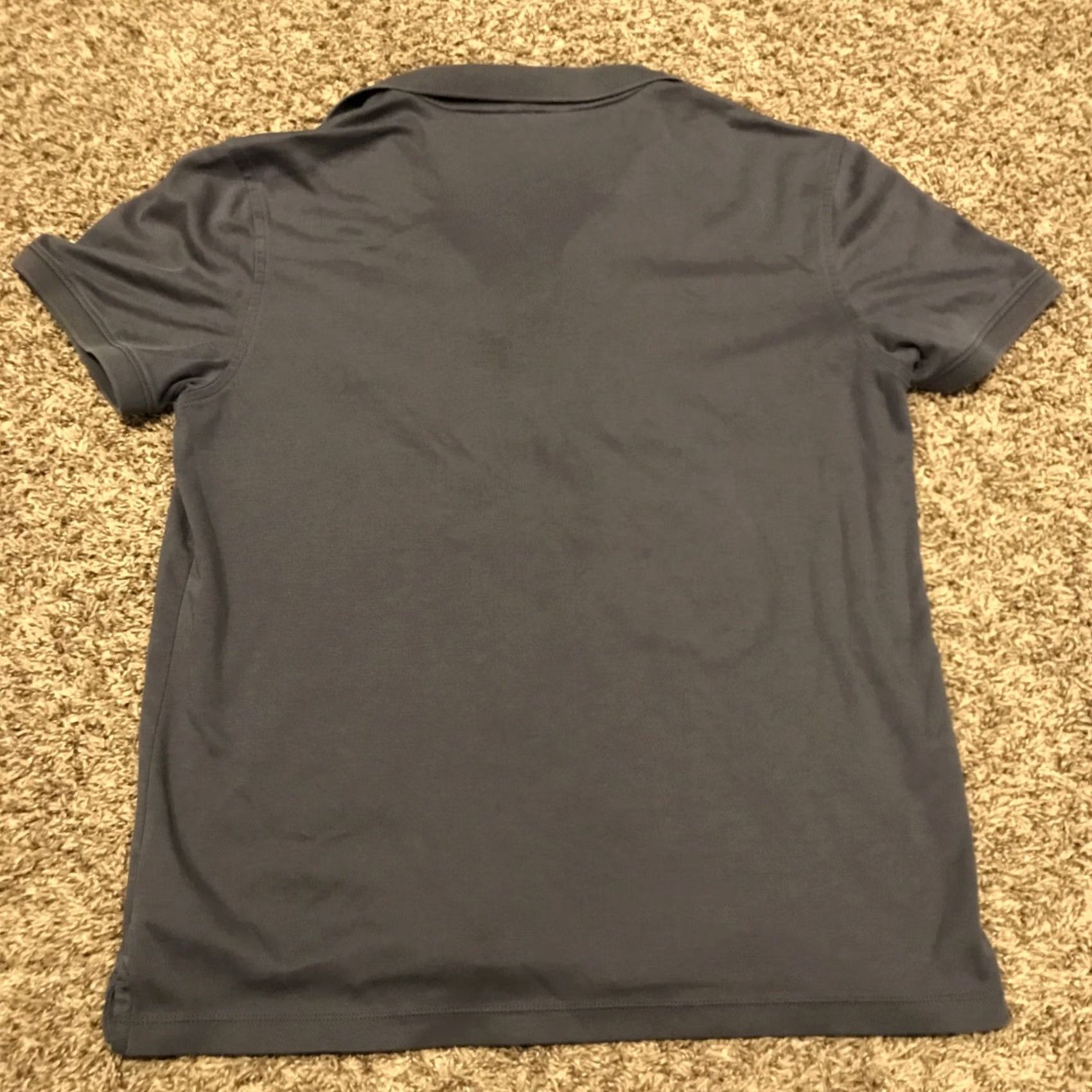 Calvin Klein Calvin Klein Polo Shirt Mens S Gray Liquid Cotton Short Sleeve Knit Collared Golf Regular Size US S / EU 44-46 / 1 - 3 Thumbnail