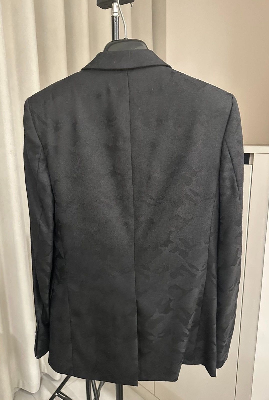 Saint Laurent Paris Saint Laurent YSL 2016SS Subtle Camo Jacquard Suit Size 46S - 2 Thumbnail