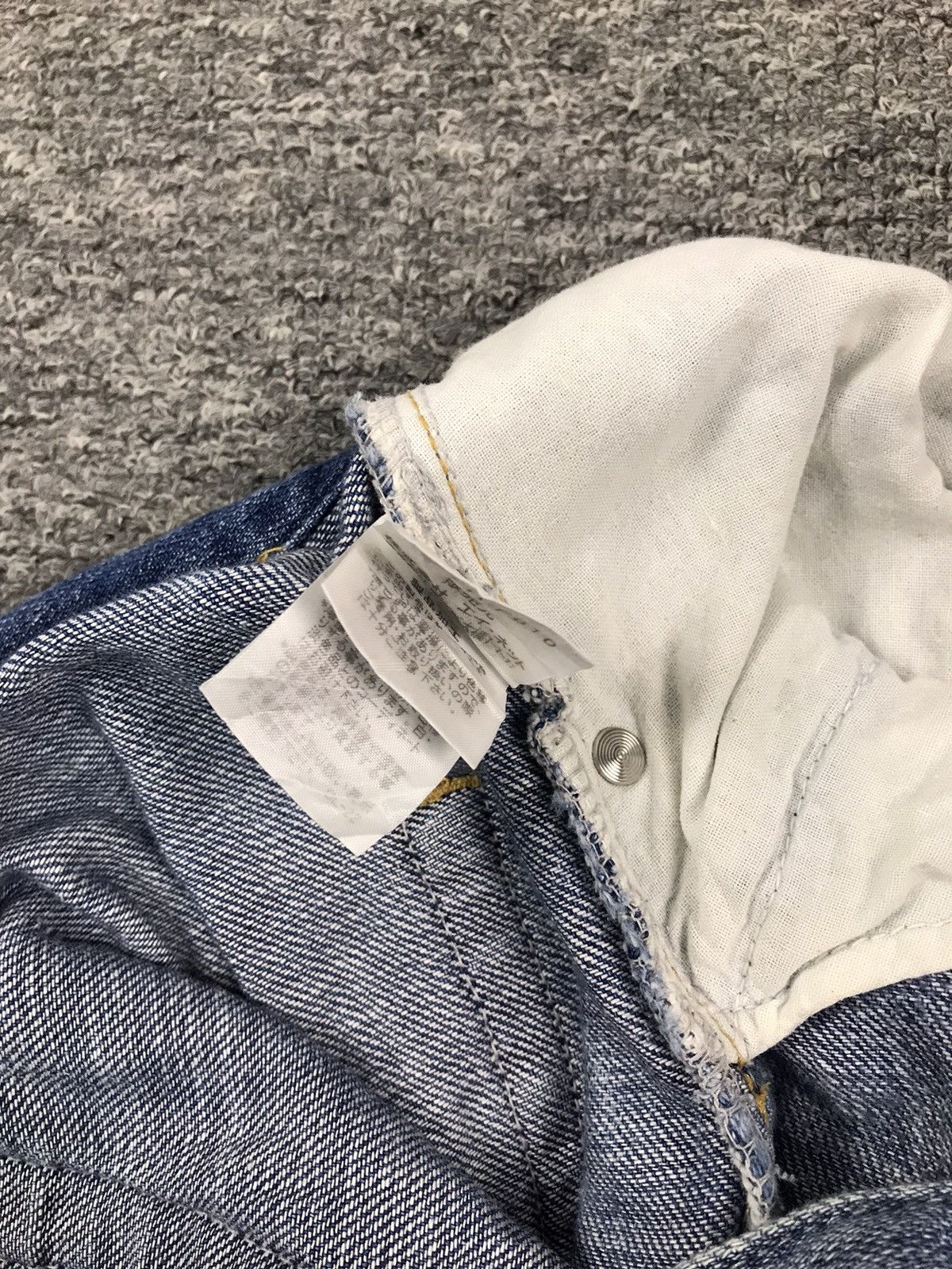 Issey Miyake × Japanese Brand × Ne-Net Ne-net denim sarouel pants Size US 32 / EU 48 - 6 Thumbnail