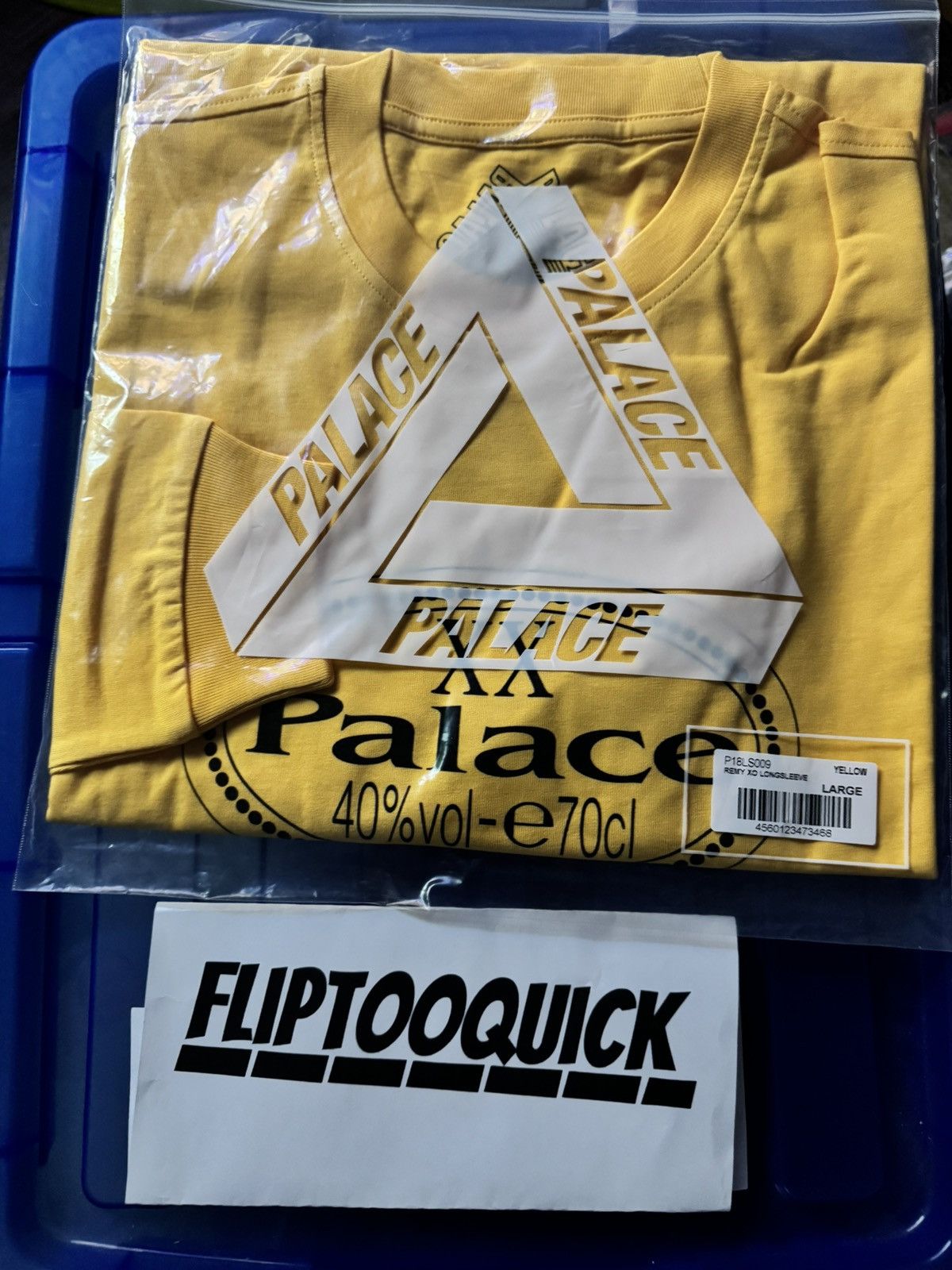 Palace Remy XO Longsleeve Yellow Large Size US L / EU 52-54 / 3 - 1 Thumbnail