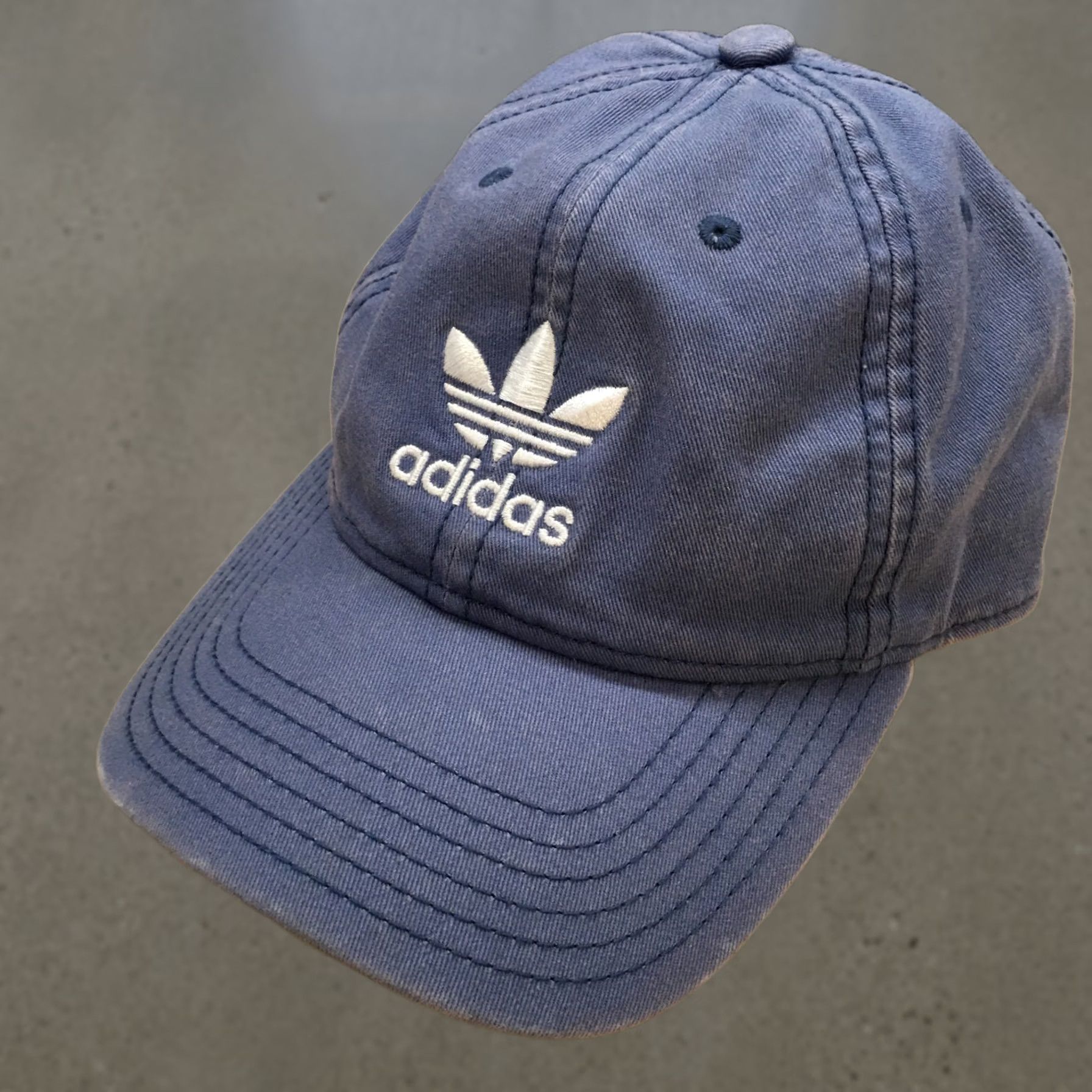 Adidas Adidas Baseball Hat Womens Blue OS Adjustable Curved Brim Embroidered Logo Size ONE SIZE - 1 Thumbnail