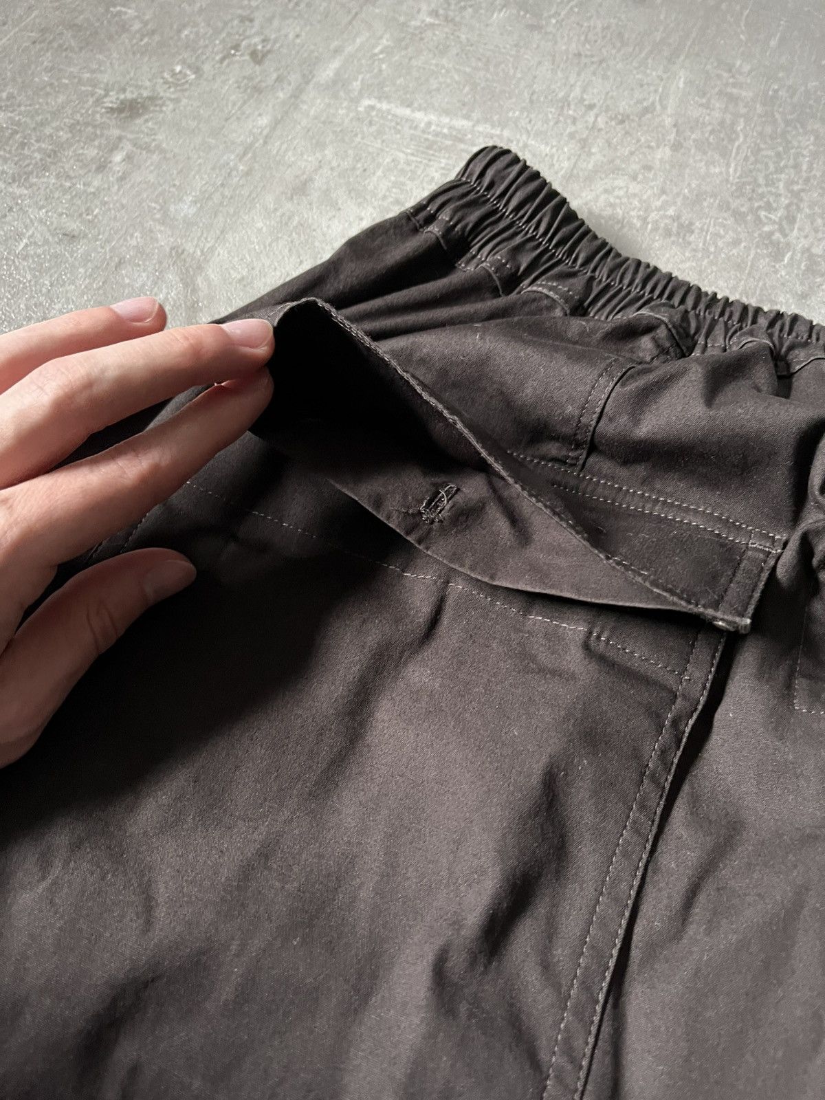 Rick Owens Rick Owens Performa FW20 brown pants drawstring drop crotch Size US 30 / EU 46 - 10 Thumbnail